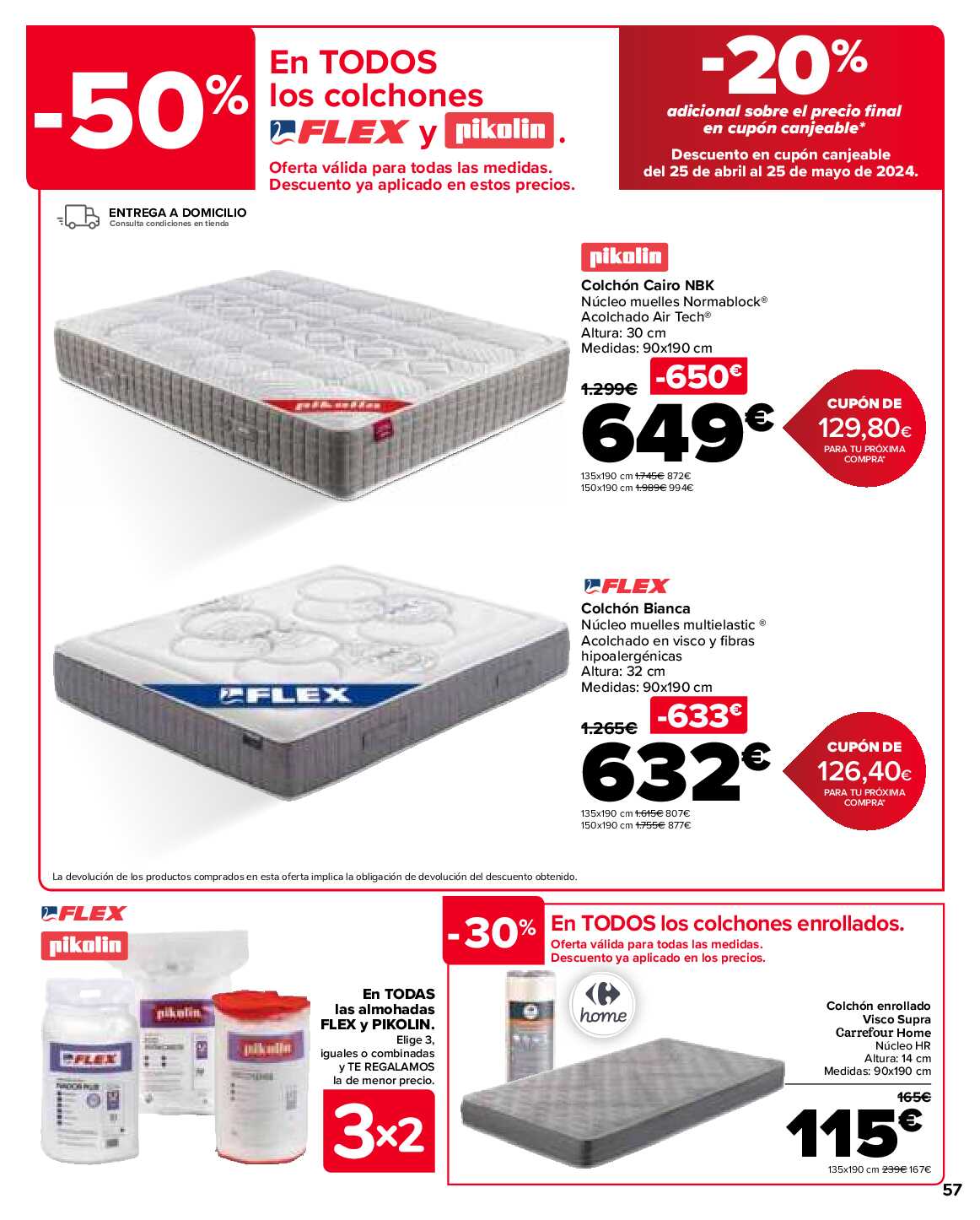 50% que vuelve Carrefour. Página 59