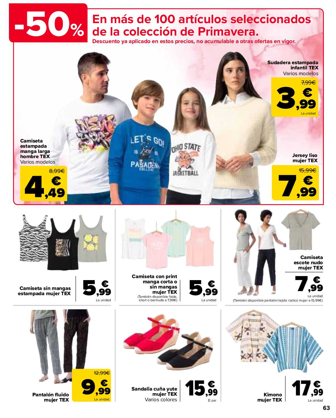 50% que vuelve Carrefour. Página 65