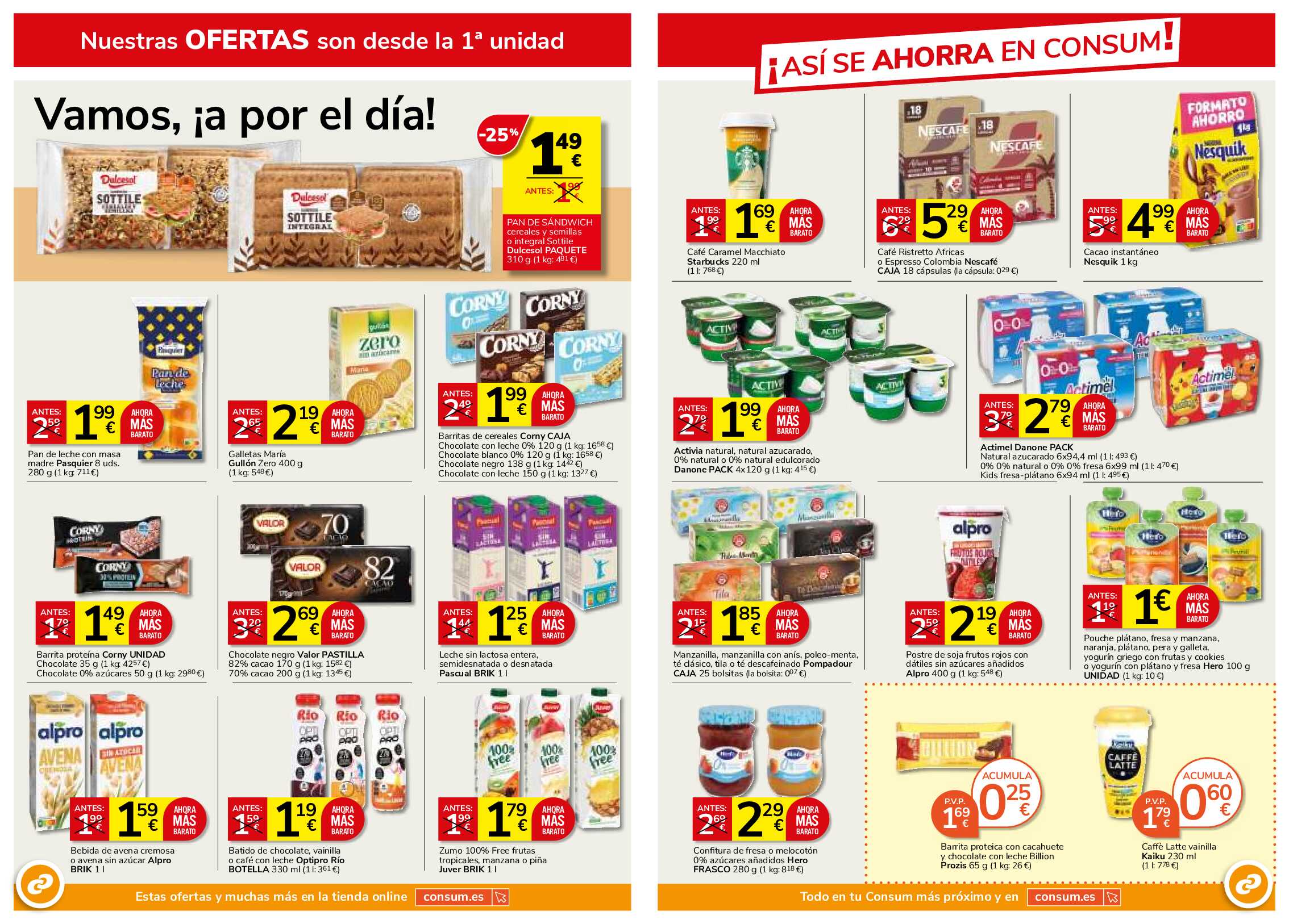 Ofertas quincenales Consum. Página 03