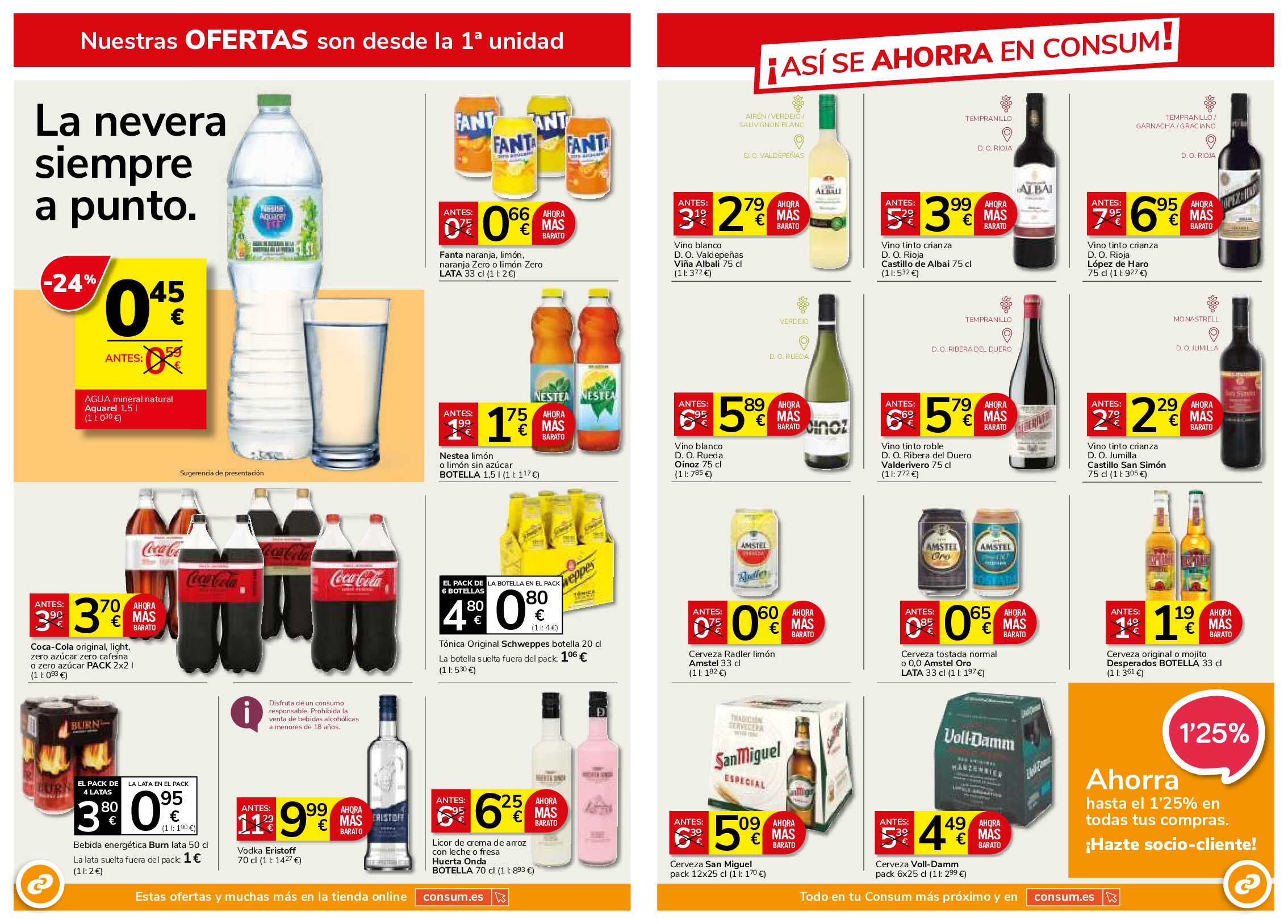 Ofertas quincenales Consum. Página 07