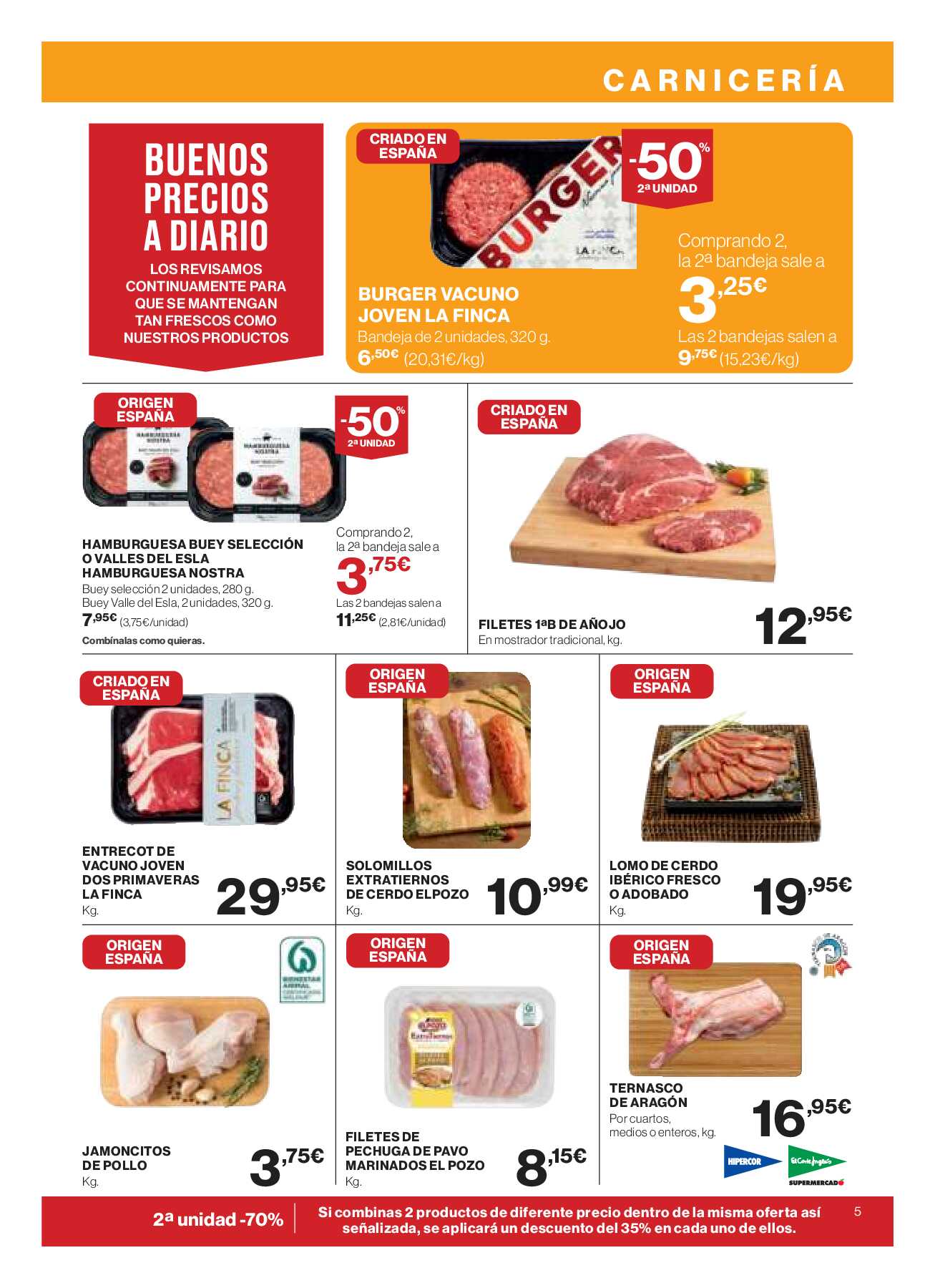 -50% segunda unidad El Corte Inglés. Página 05