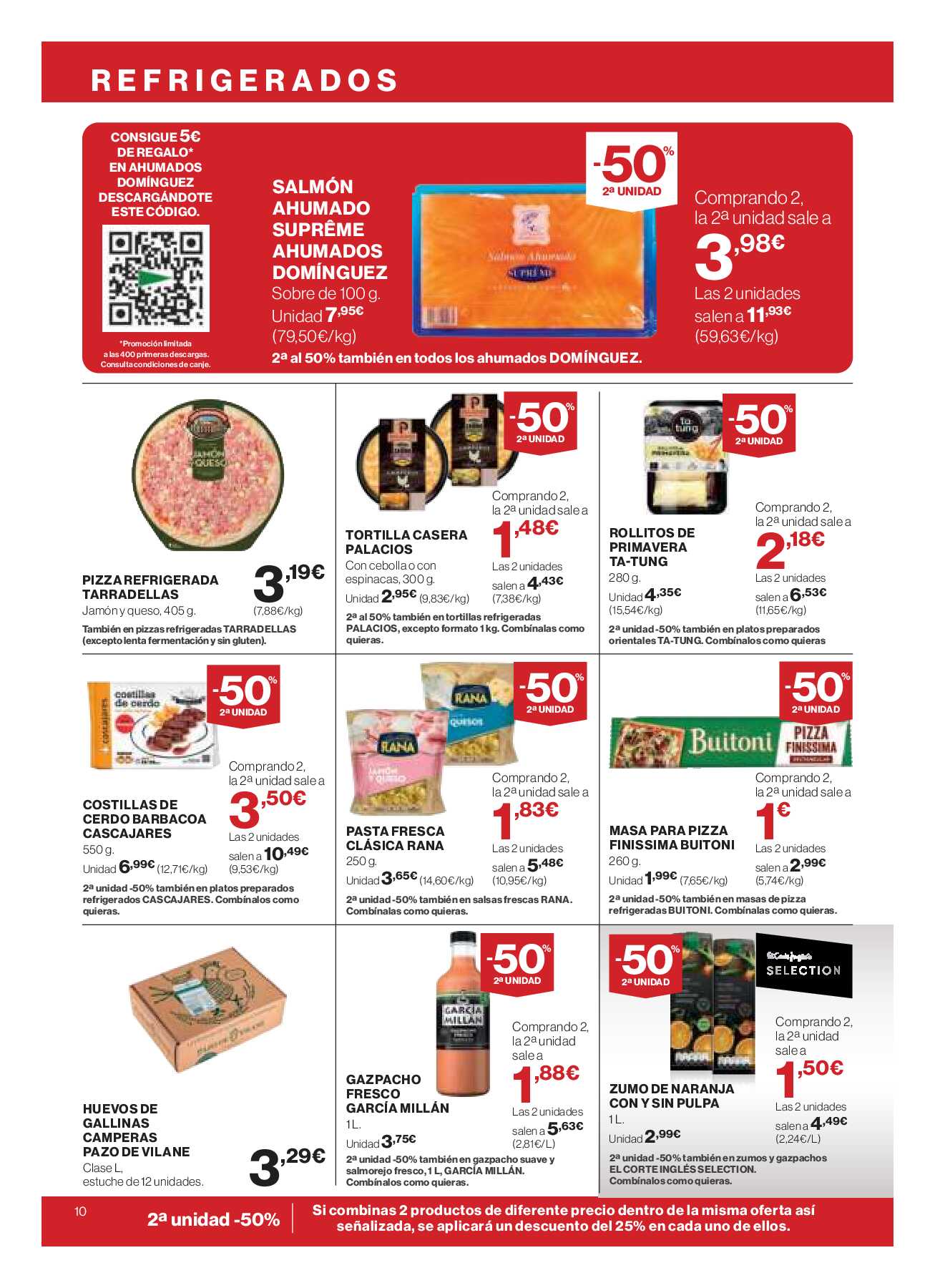 -50% segunda unidad El Corte Inglés. Página 10