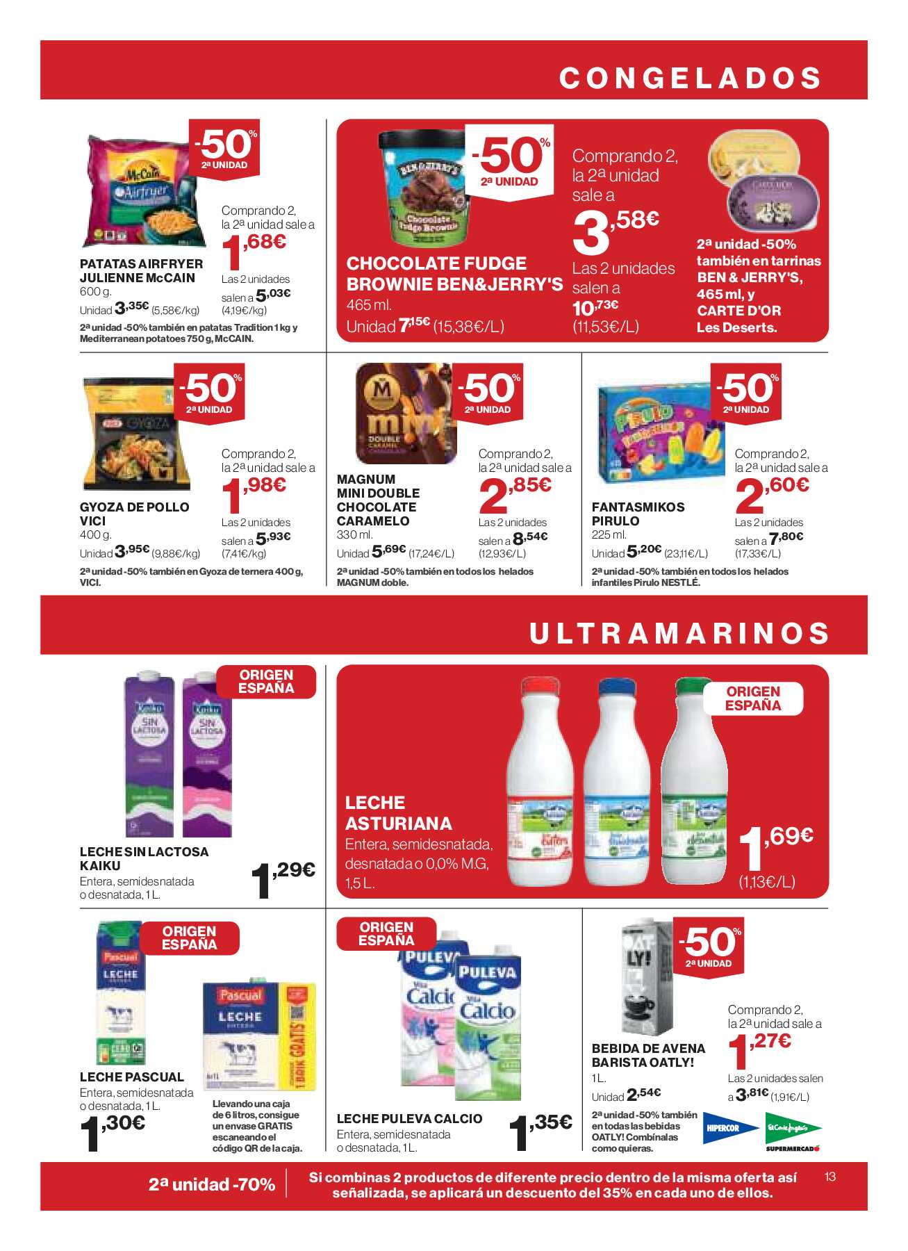 -50% segunda unidad El Corte Inglés. Página 13