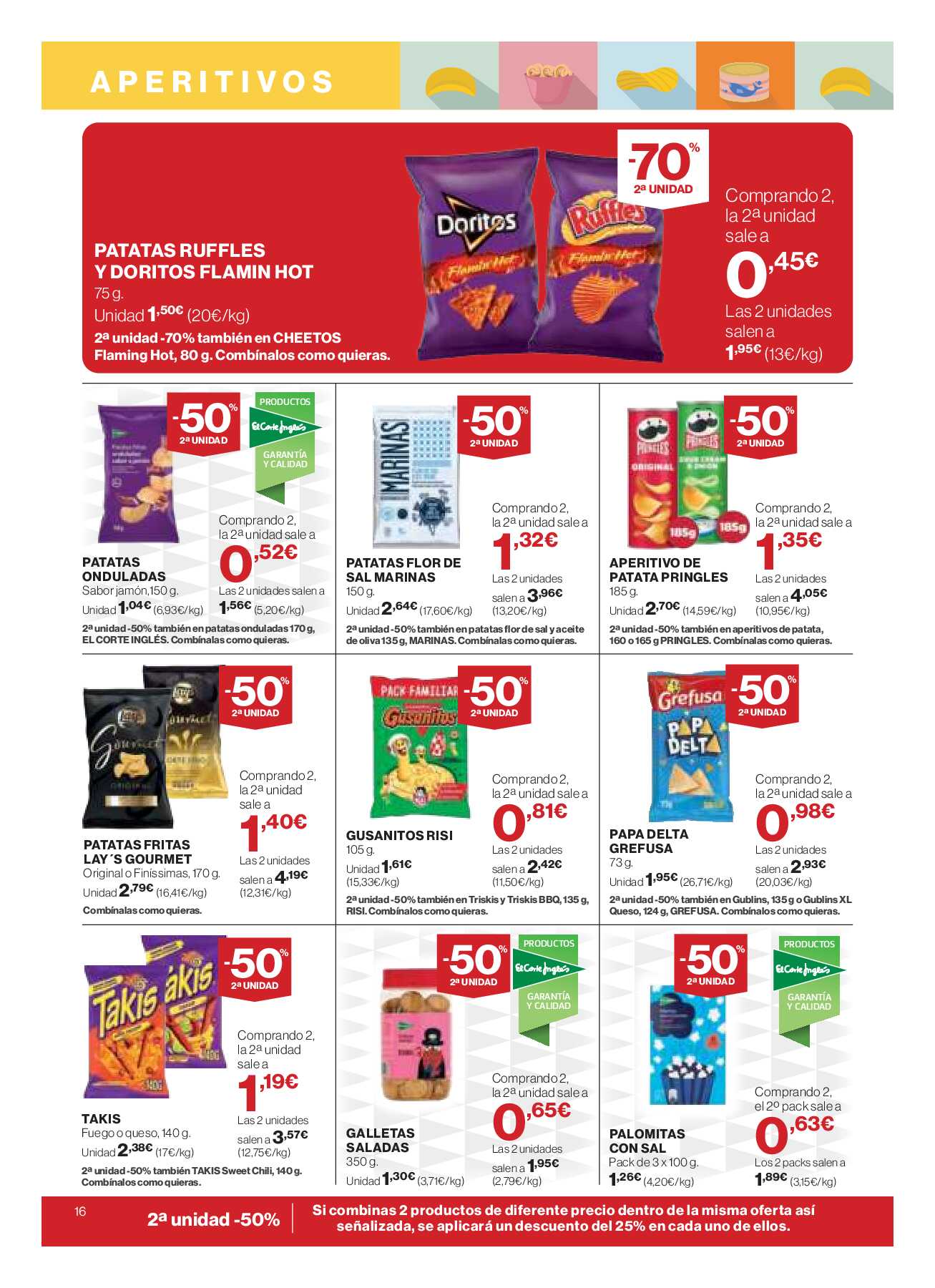 -50% segunda unidad El Corte Inglés. Página 18
