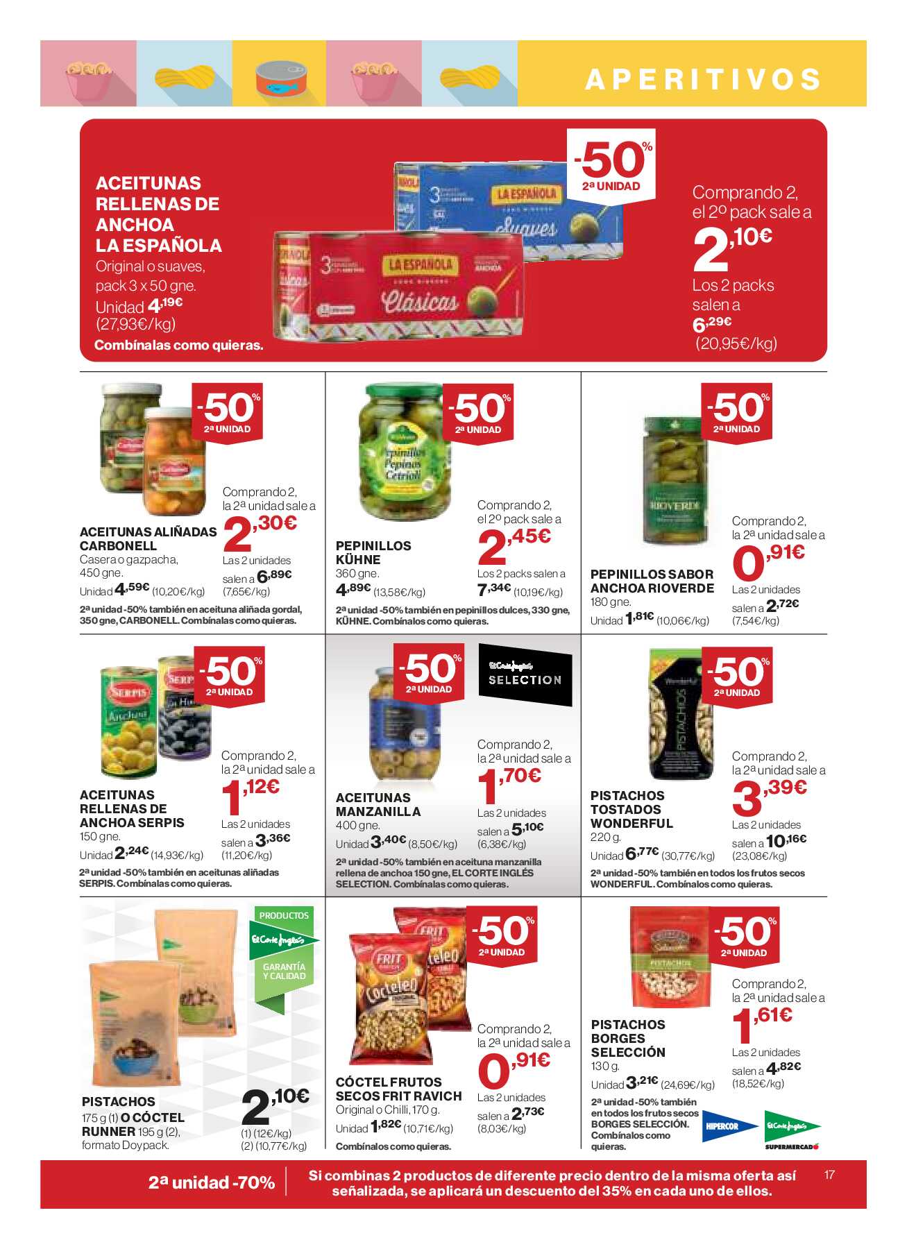 -50% segunda unidad El Corte Inglés. Página 19