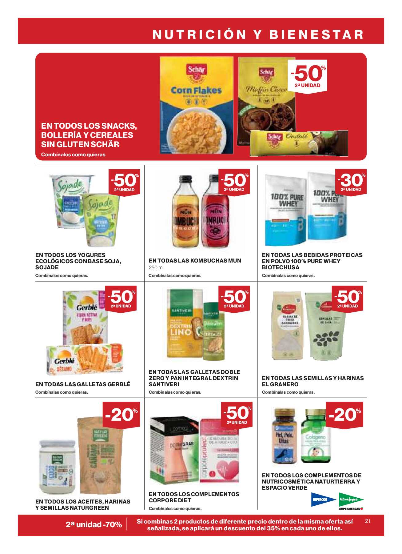 -50% segunda unidad El Corte Inglés. Página 23