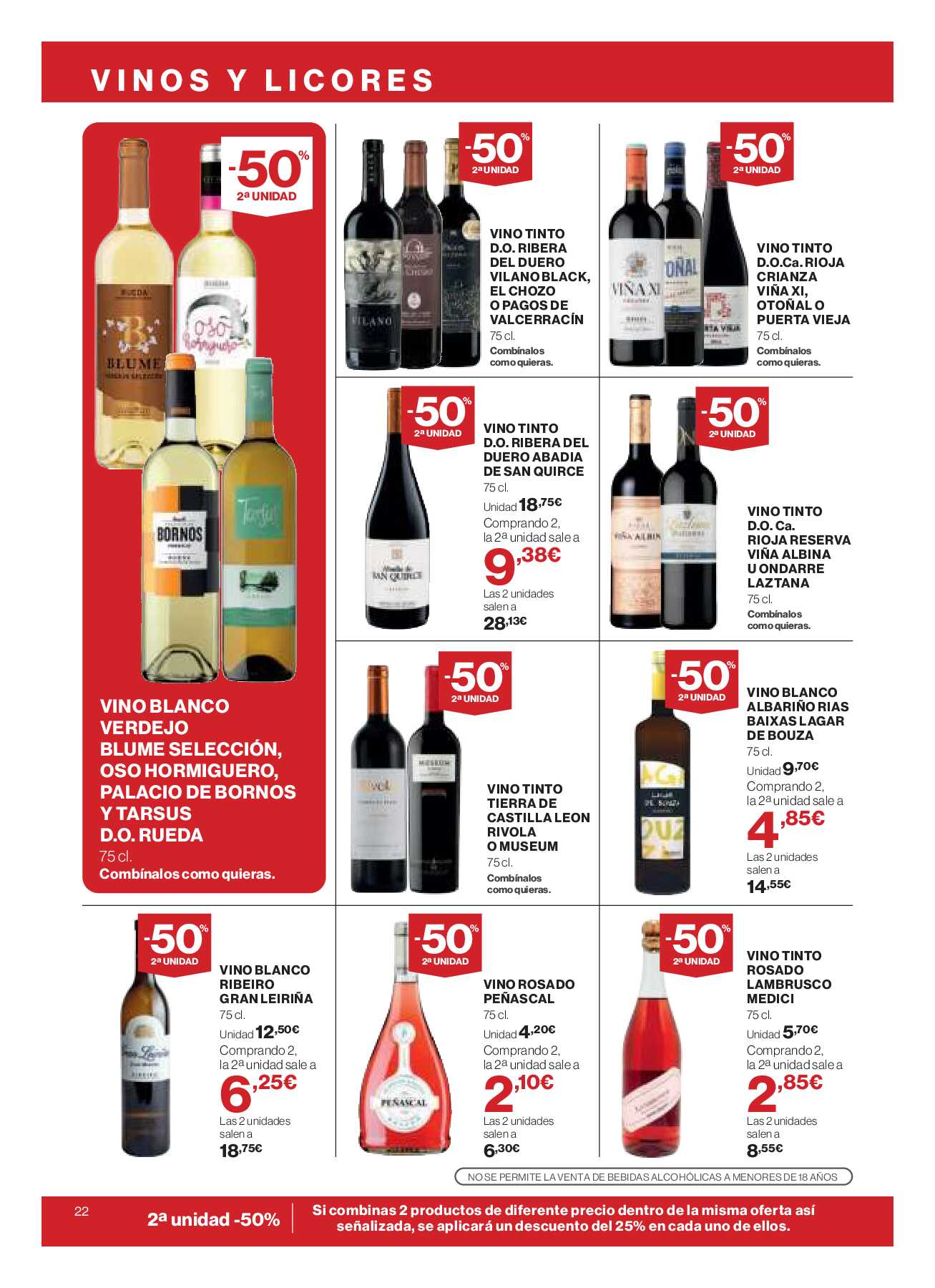 -50% segunda unidad El Corte Inglés. Página 24
