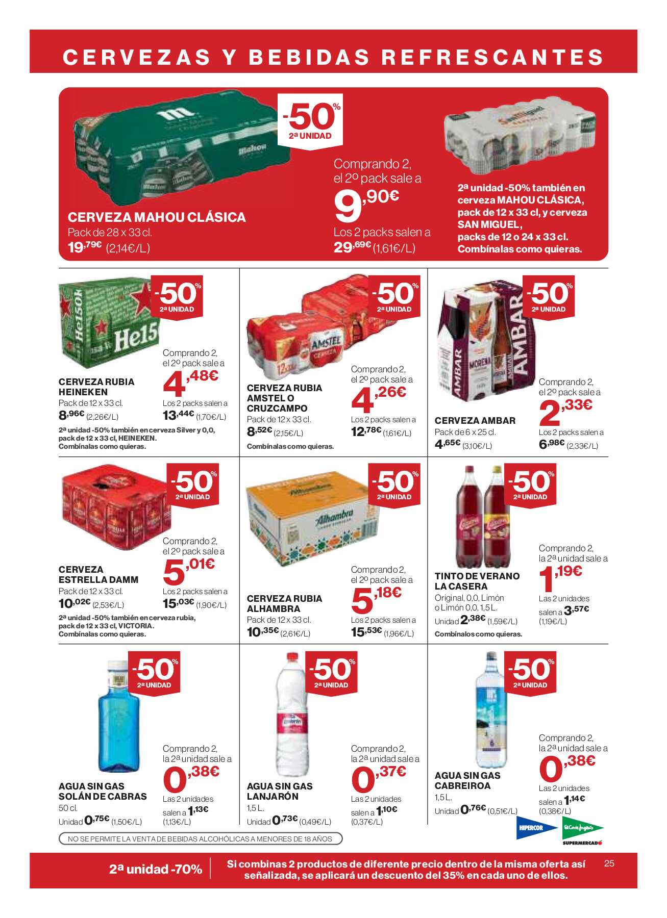 -50% segunda unidad El Corte Inglés. Página 27