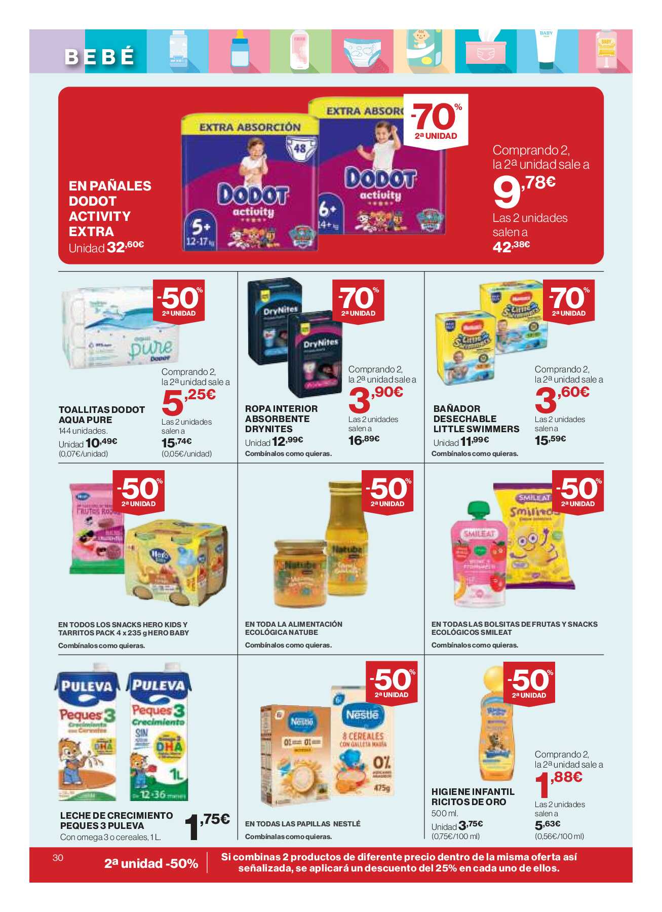 -50% segunda unidad El Corte Inglés. Página 34