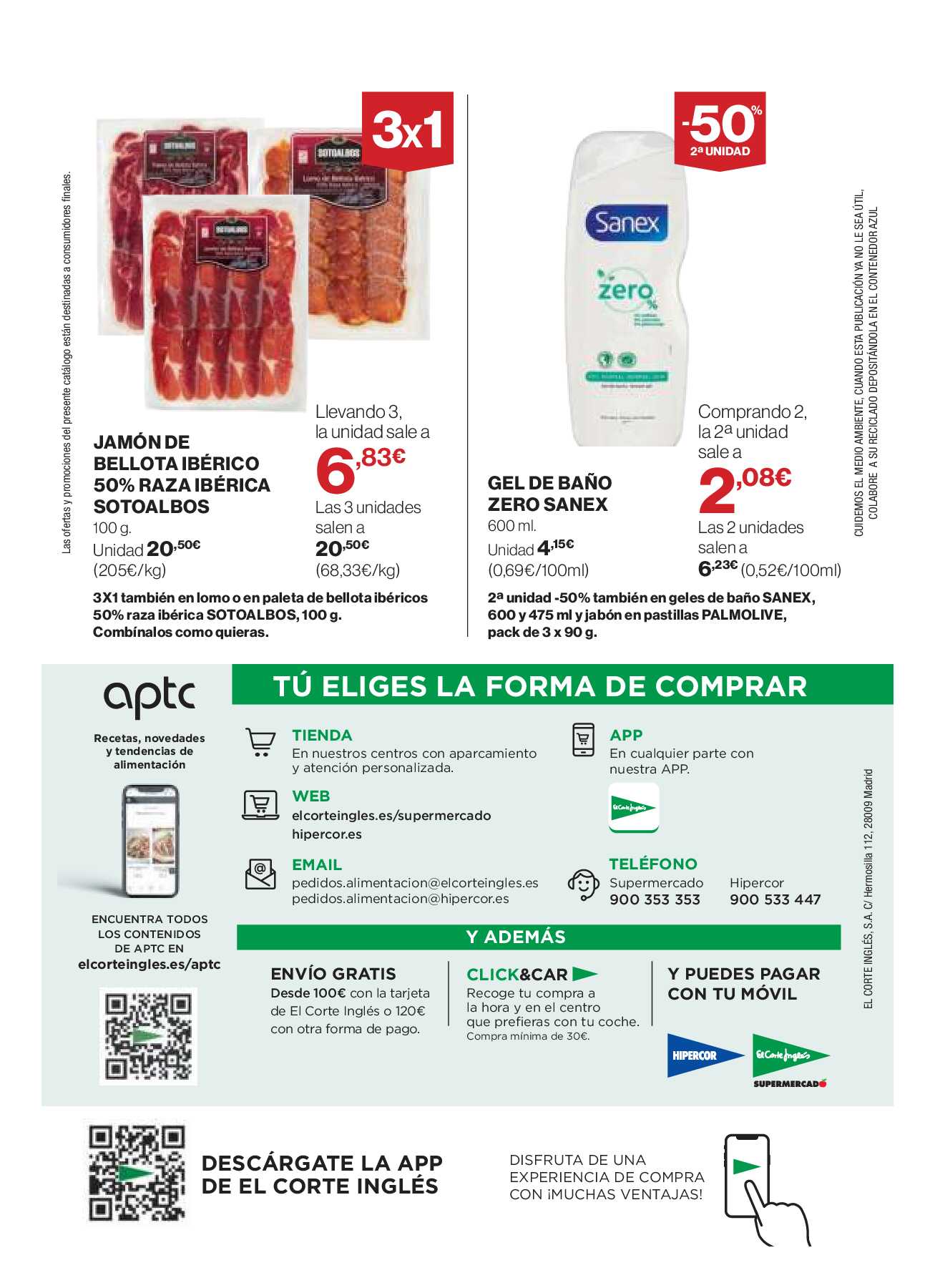 -50% segunda unidad El Corte Inglés. Página 38