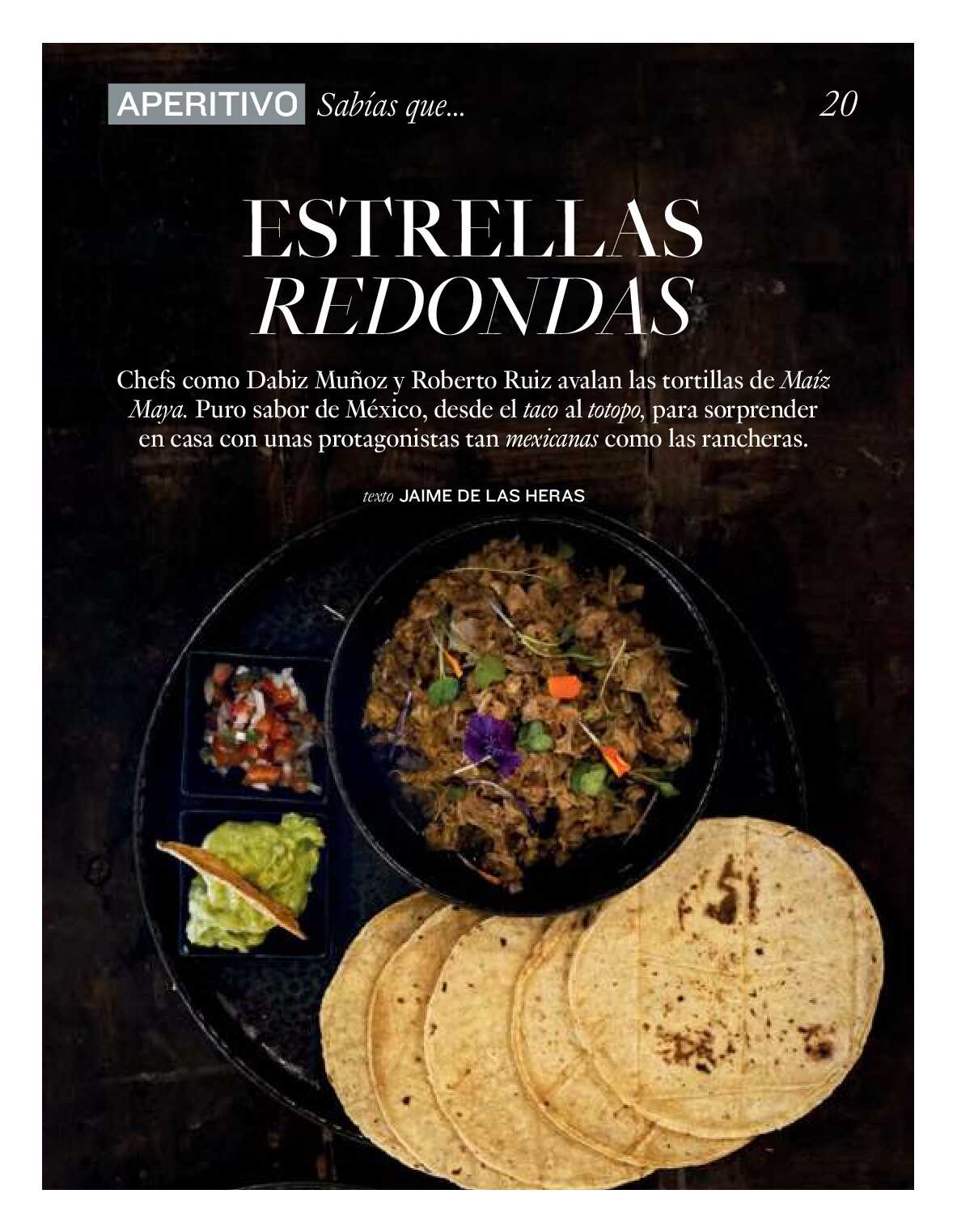 Gourmet magazine El Corte Inglés. Página 20
