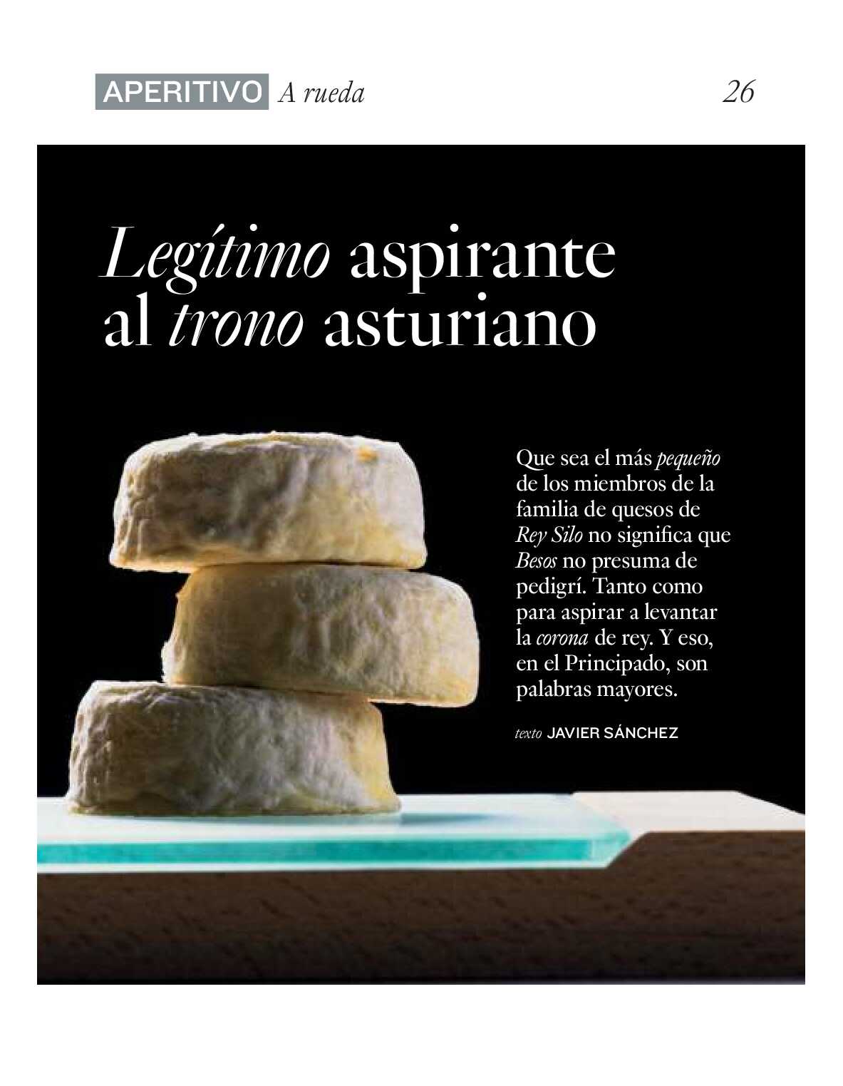 Gourmet magazine El Corte Inglés. Página 26