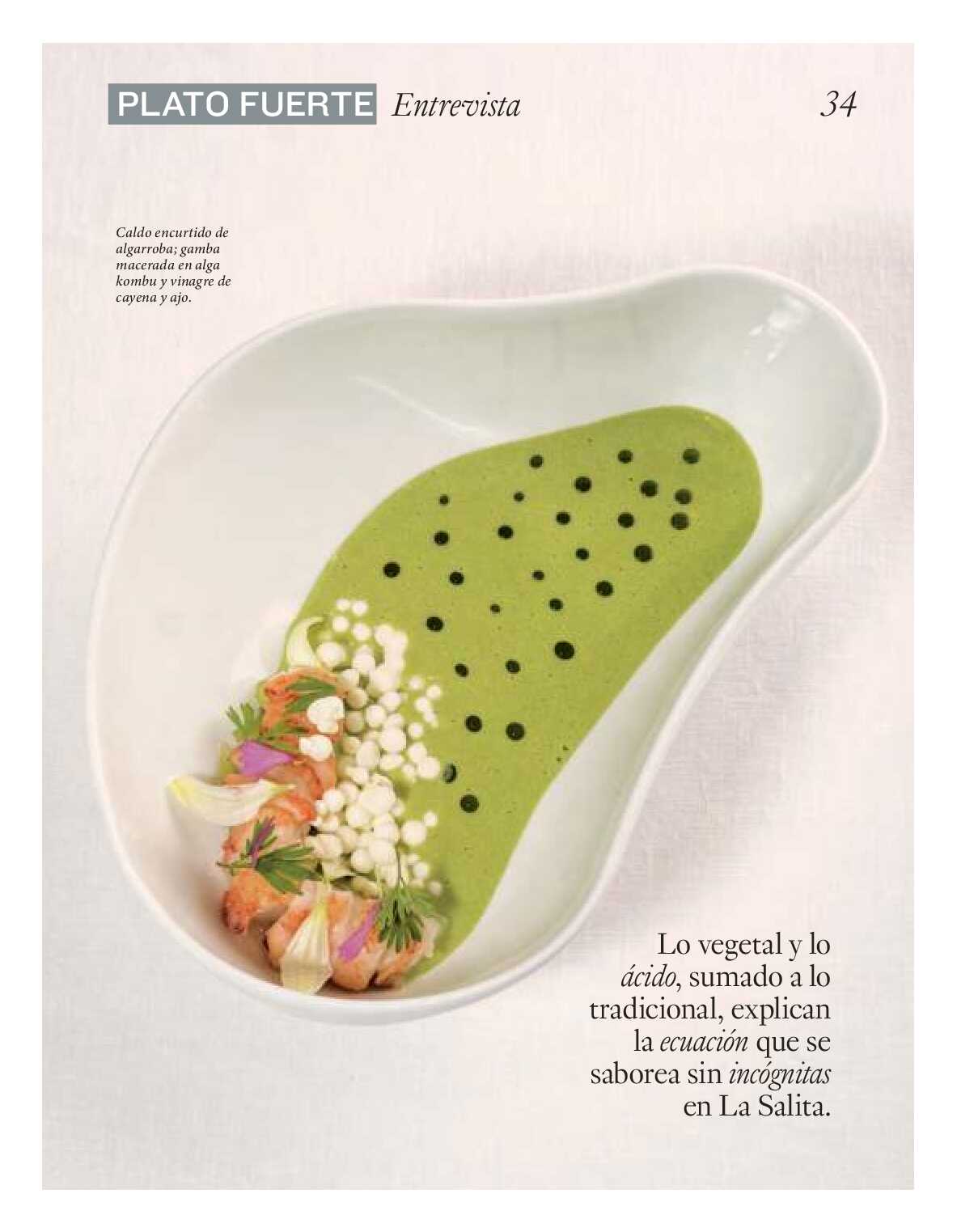 Gourmet magazine El Corte Inglés. Página 34