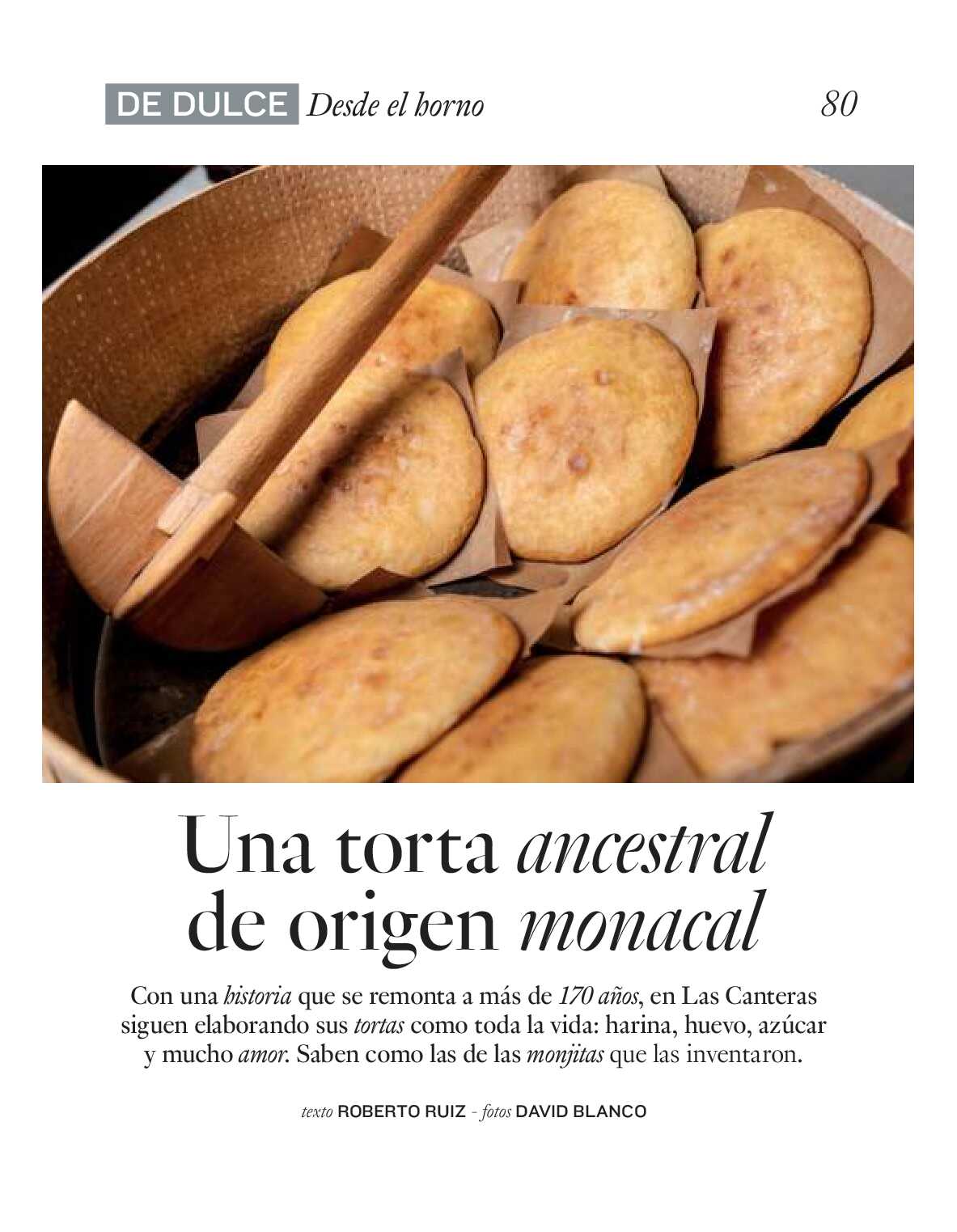 Gourmet magazine El Corte Inglés. Página 80