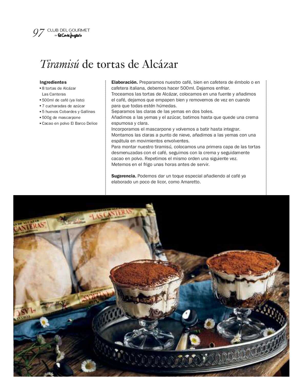 Gourmet magazine El Corte Inglés. Página 97