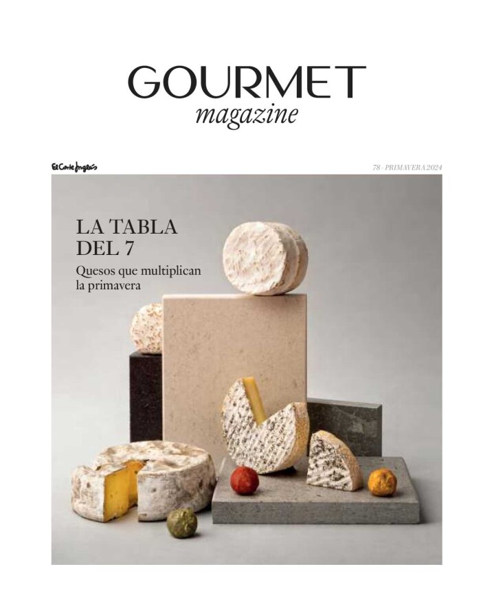 Gourmet magazine El Corte Inglés. Página de portada