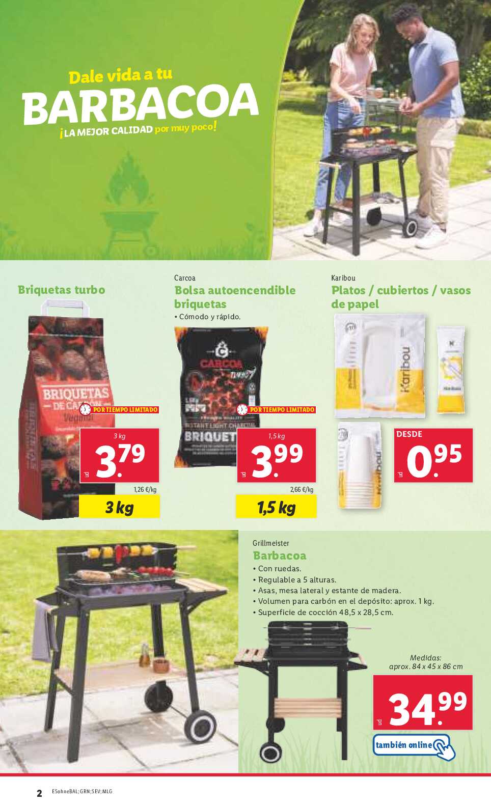 Folleto semanal hogar Lidl. Página 02