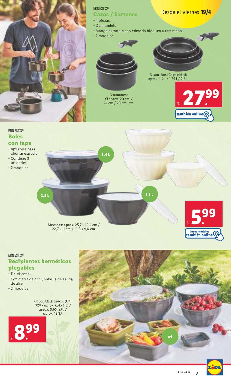 Folleto semanal hogar Lidl. Página 09