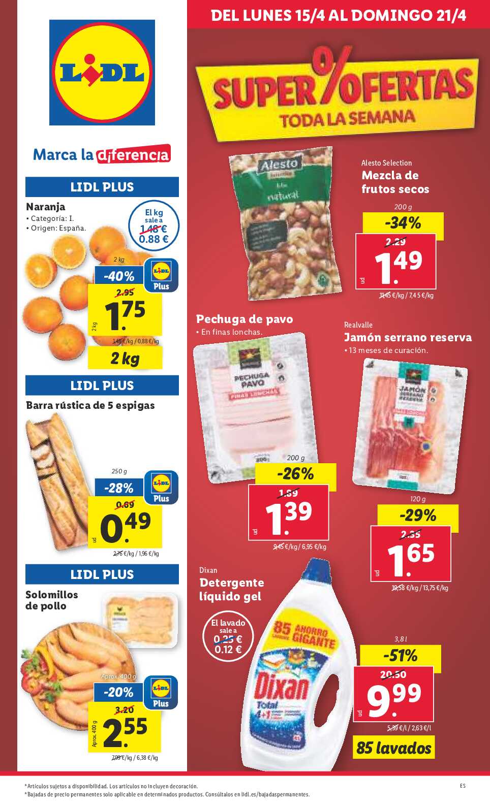 Folleto semanal hogar Lidl. Página 21