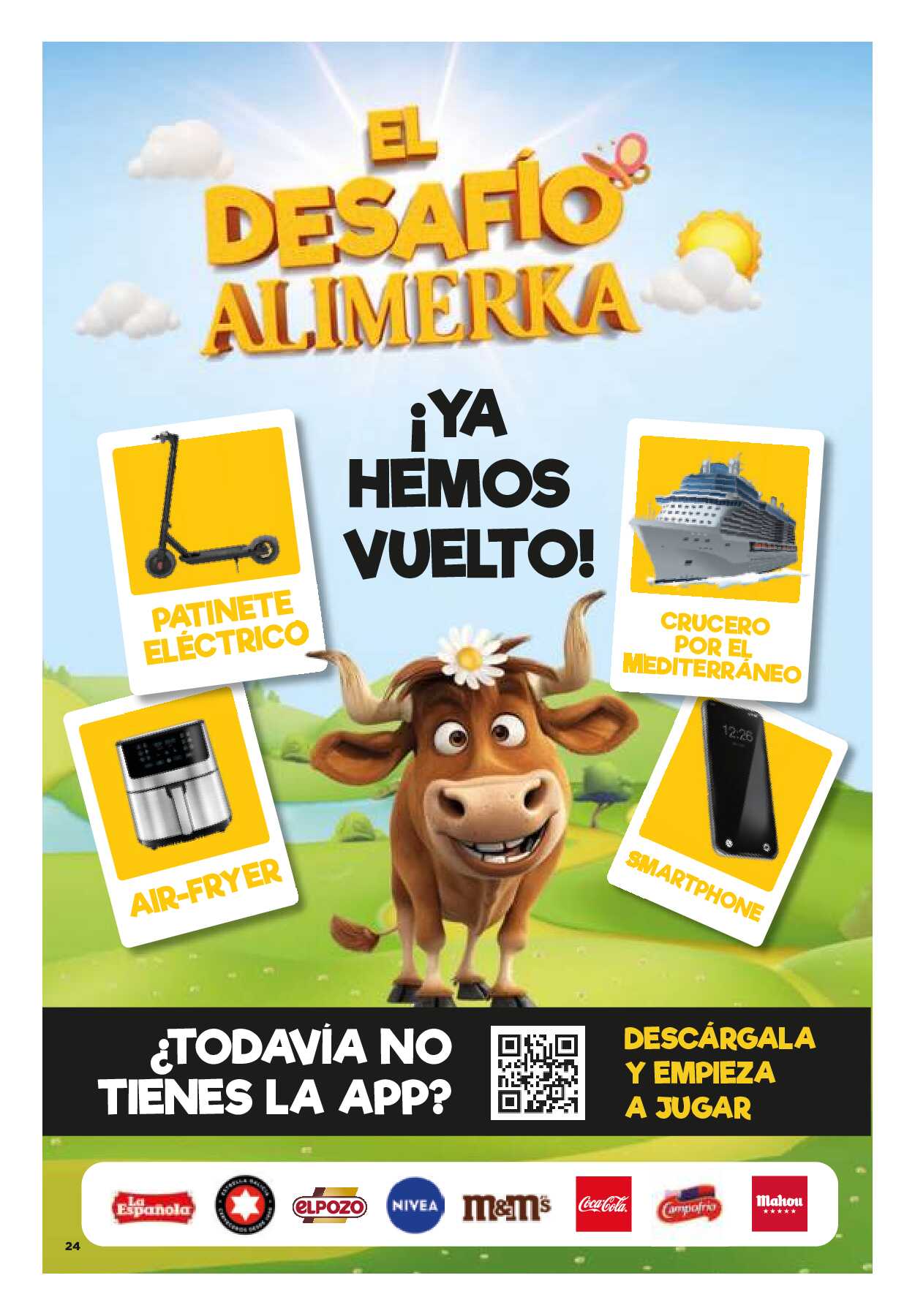 Folleto quincenal Alimerka. Página 24
