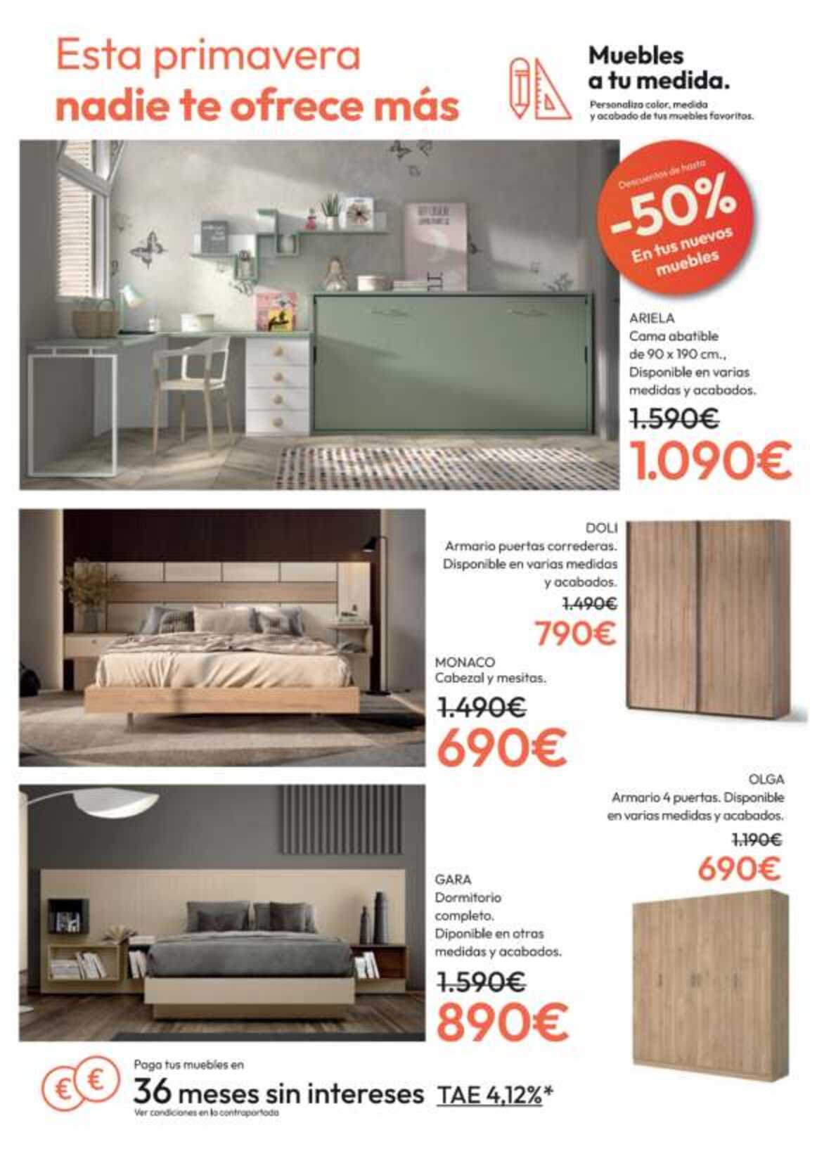 -50% en tus muebles nuevos Muebles La Fábrica. Página 06