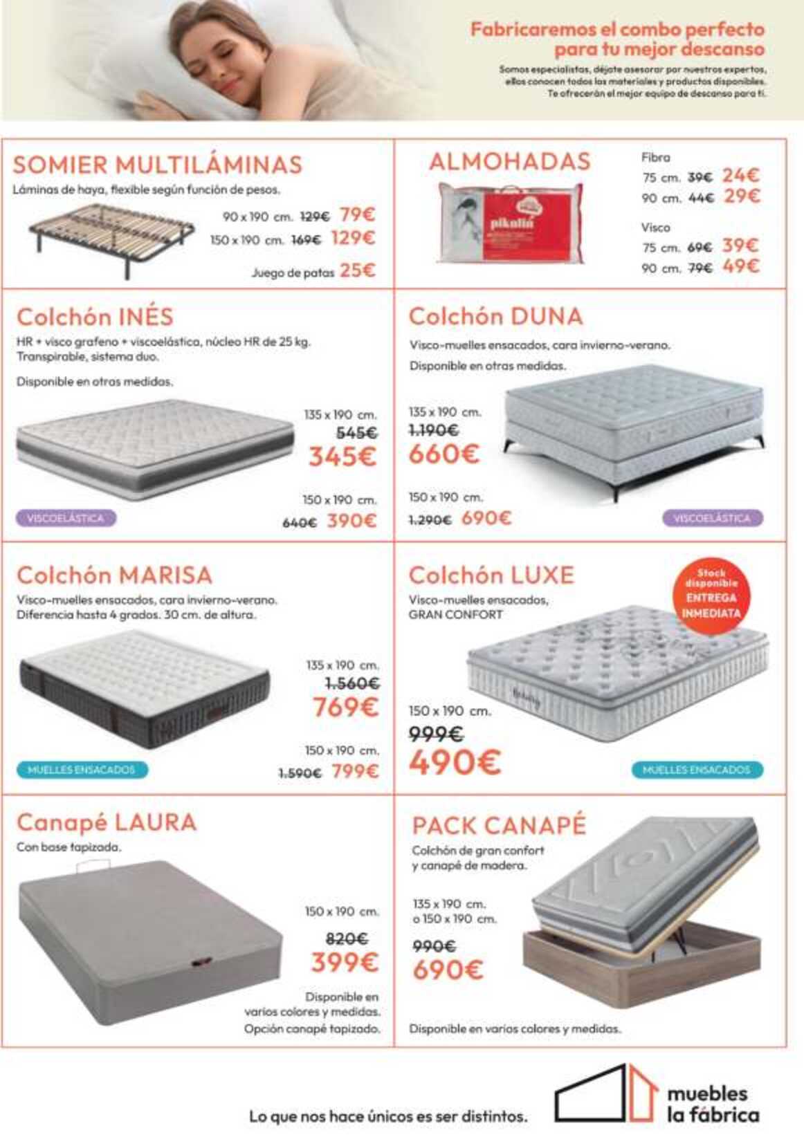 -50% en tus muebles nuevos Muebles La Fábrica. Página 07