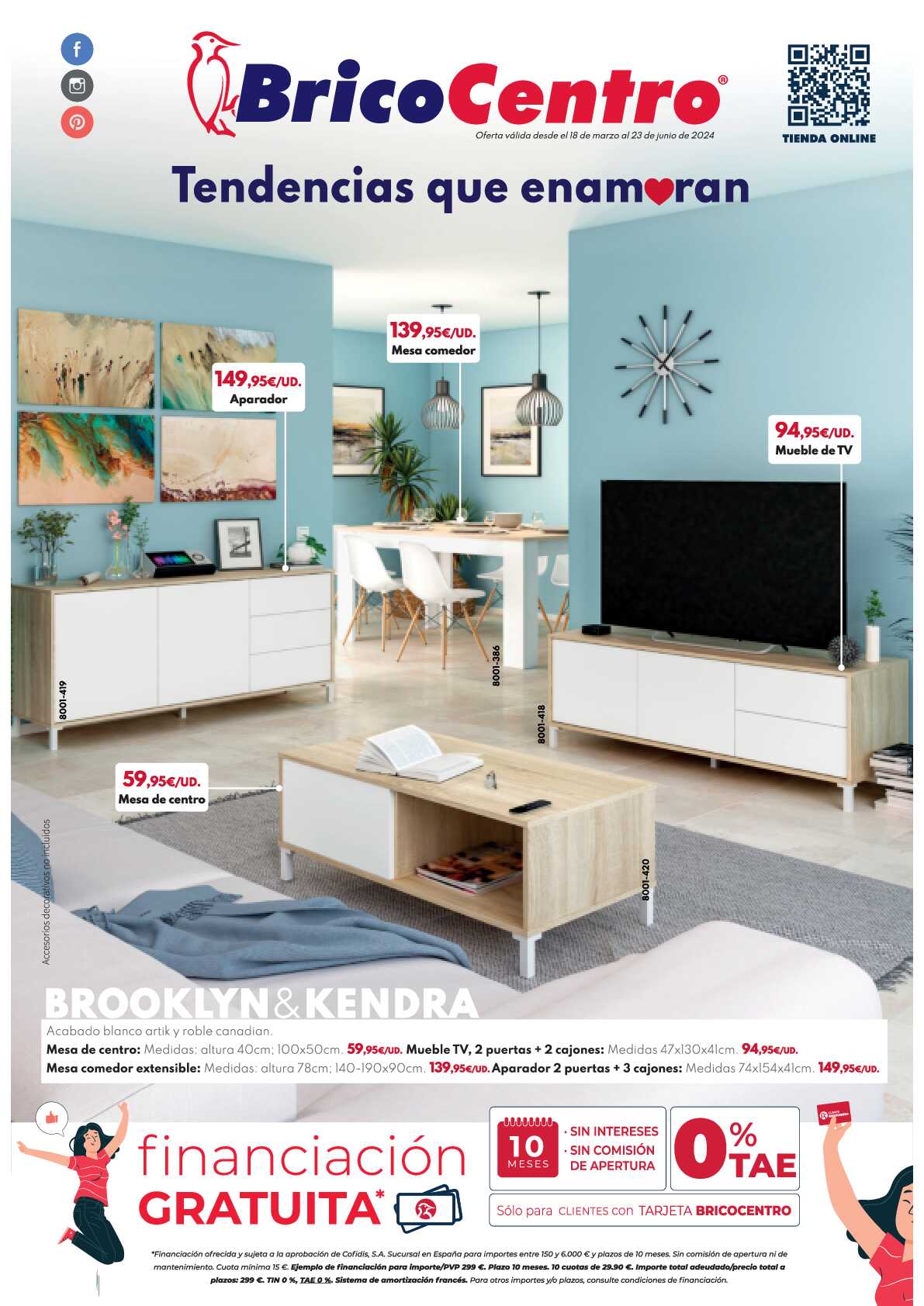 Folleto prima¡vera y mueble kit Bricocentro. Página 01