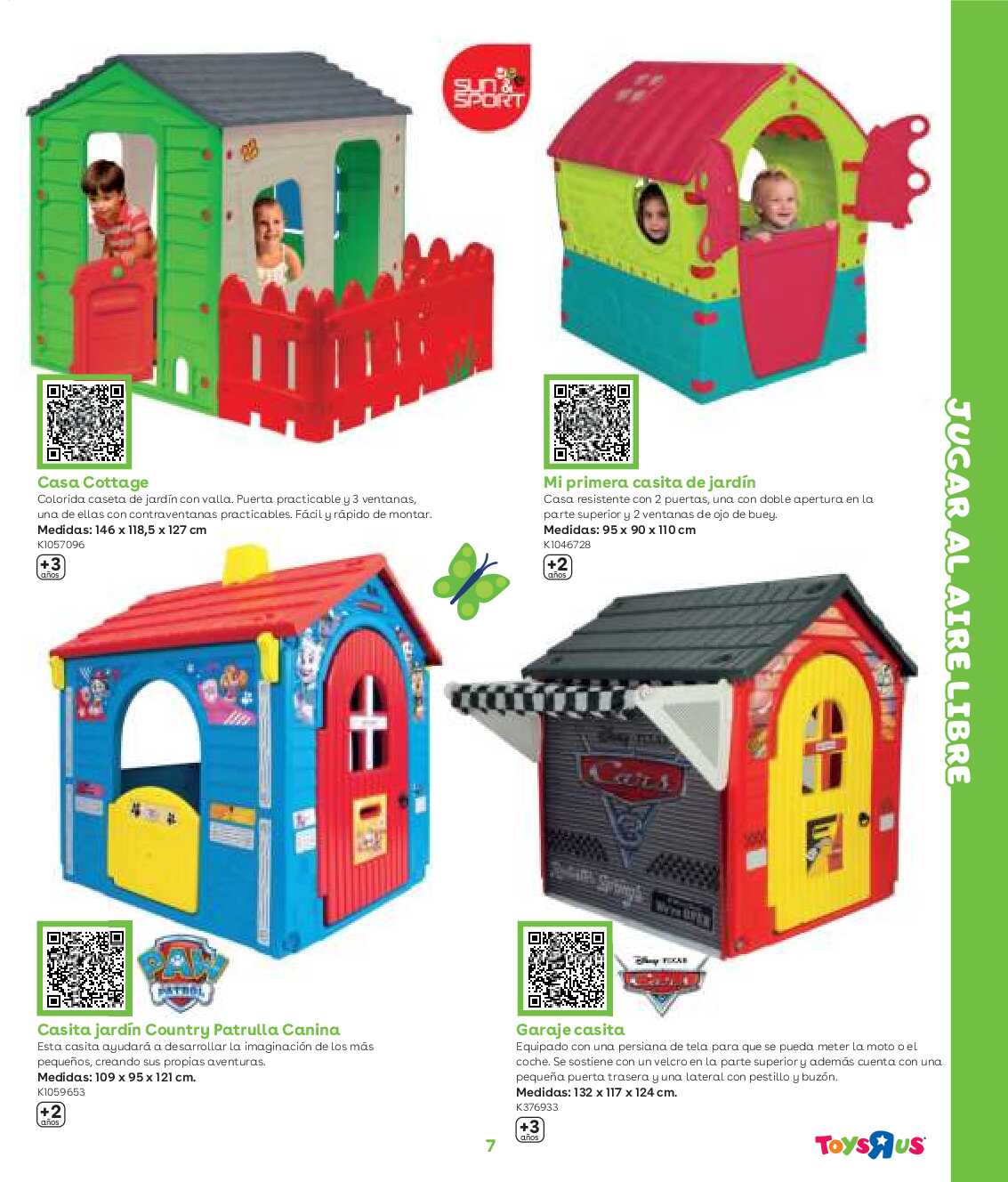 Guía aire libre Toys R Us. Página 07