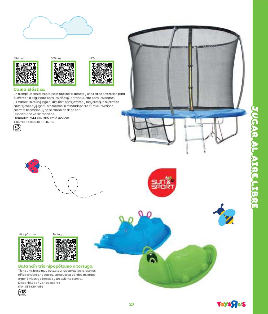 Guía aire libre Toys R Us. Página 27