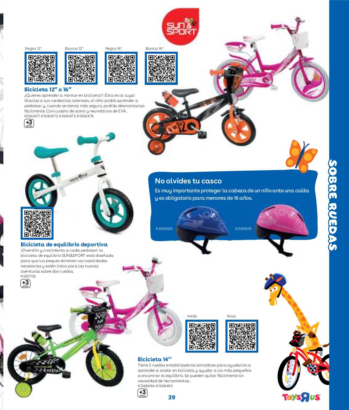 Guía aire libre Toys R Us. Página 39