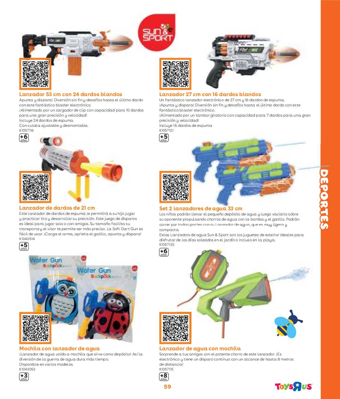 Guía aire libre Toys R Us. Página 59