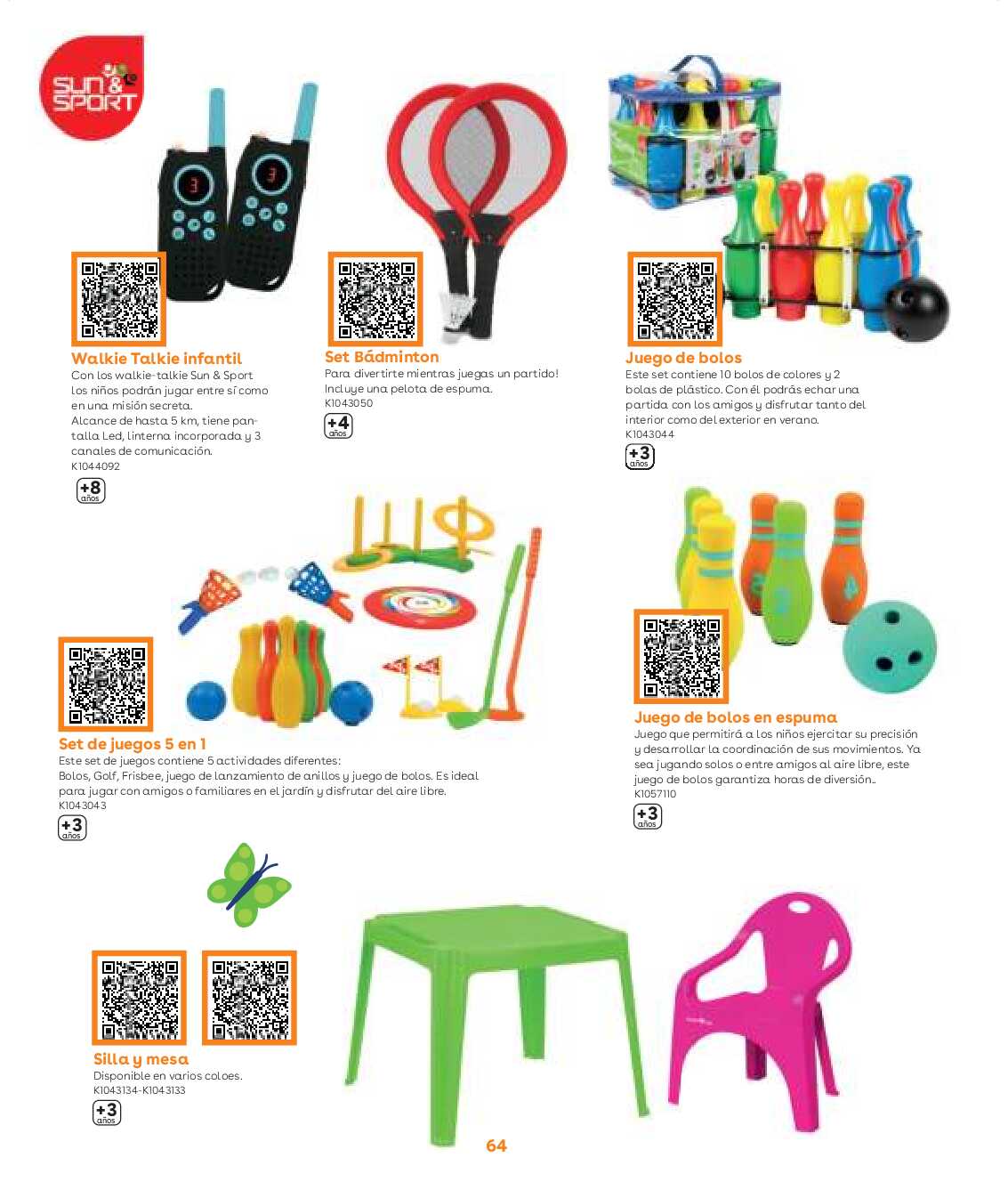 Guía aire libre Toys R Us. Página 64