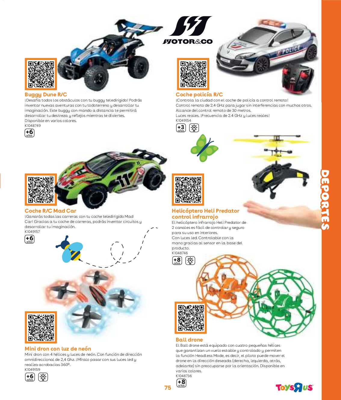 Guía aire libre Toys R Us. Página 75