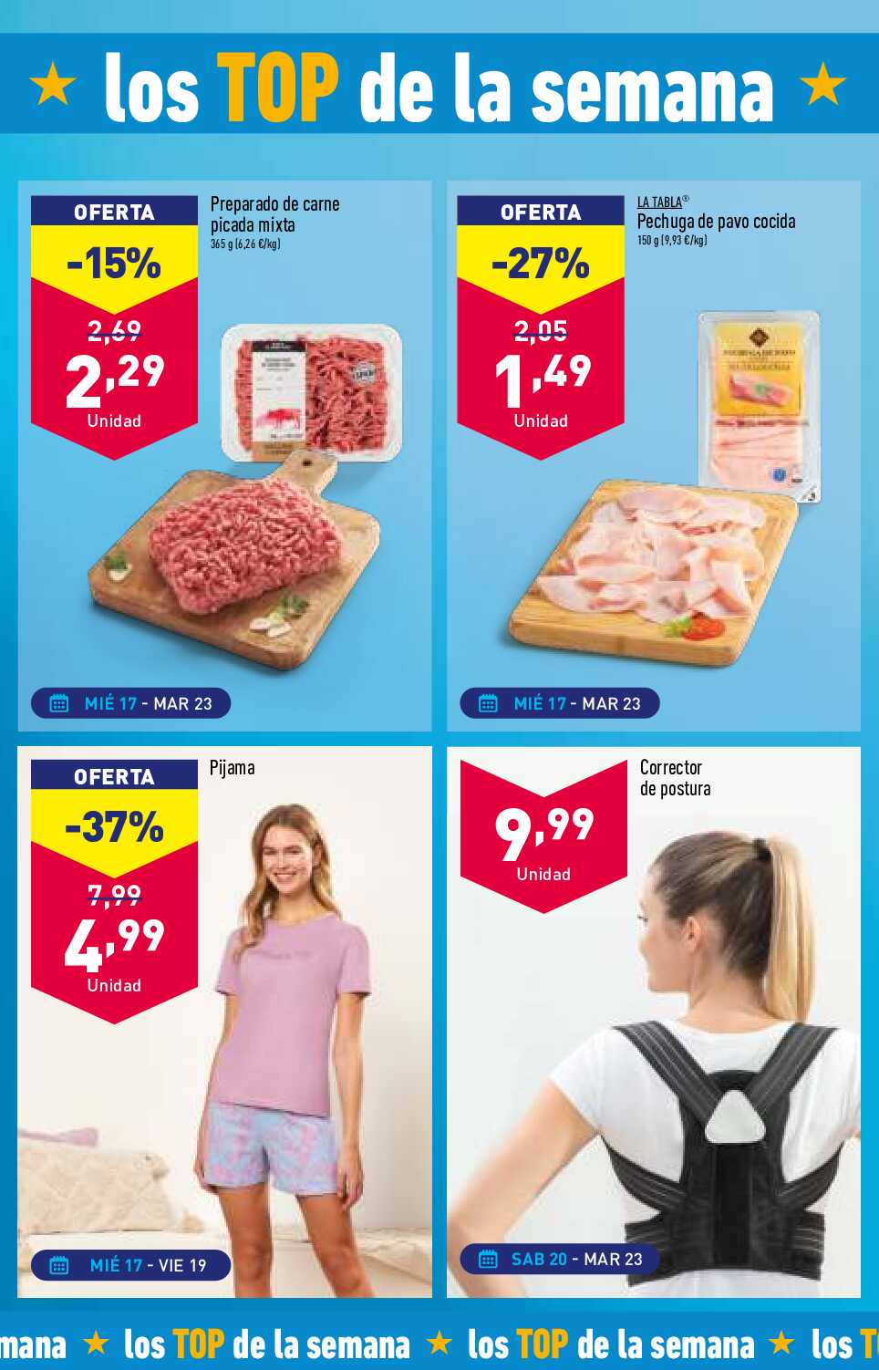 Folleto semanal Aldi. Página 03