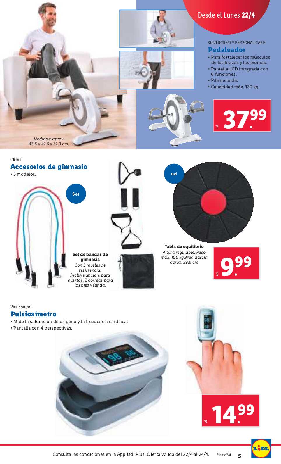 Folleto semanal hogar Lidl. Página 05