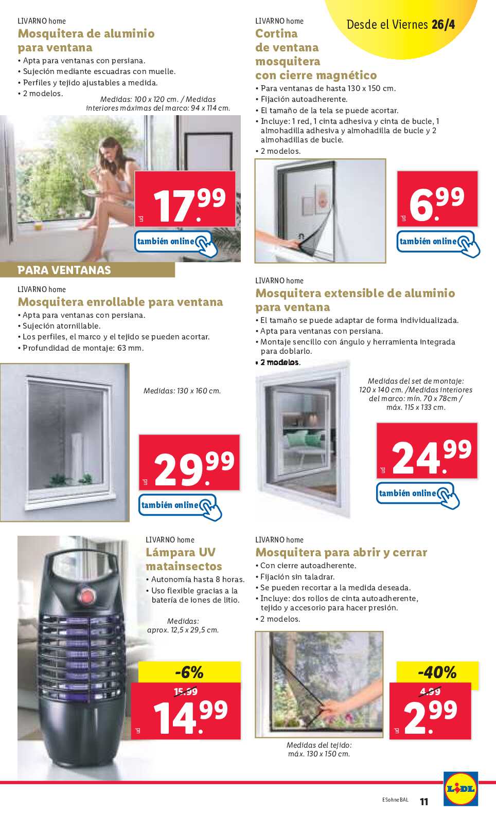 Folleto semanal hogar Lidl. Página 13