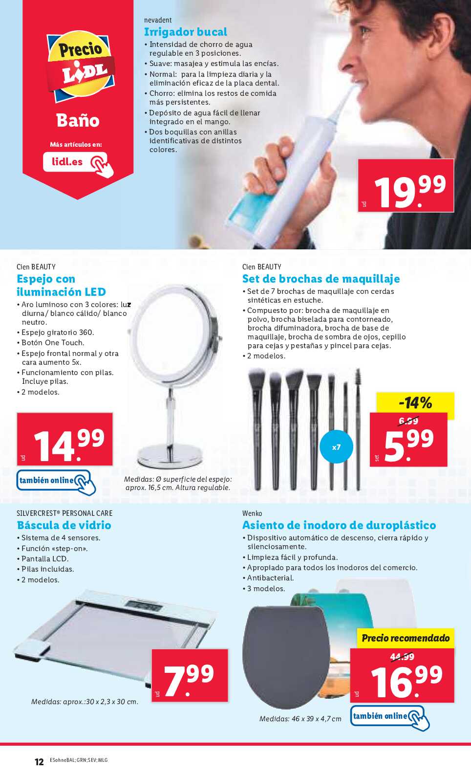 Folleto semanal hogar Lidl. Página 14