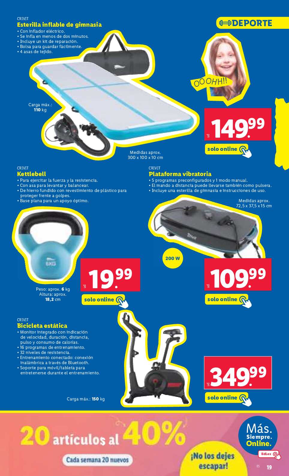 Folleto semanal hogar Lidl. Página 19