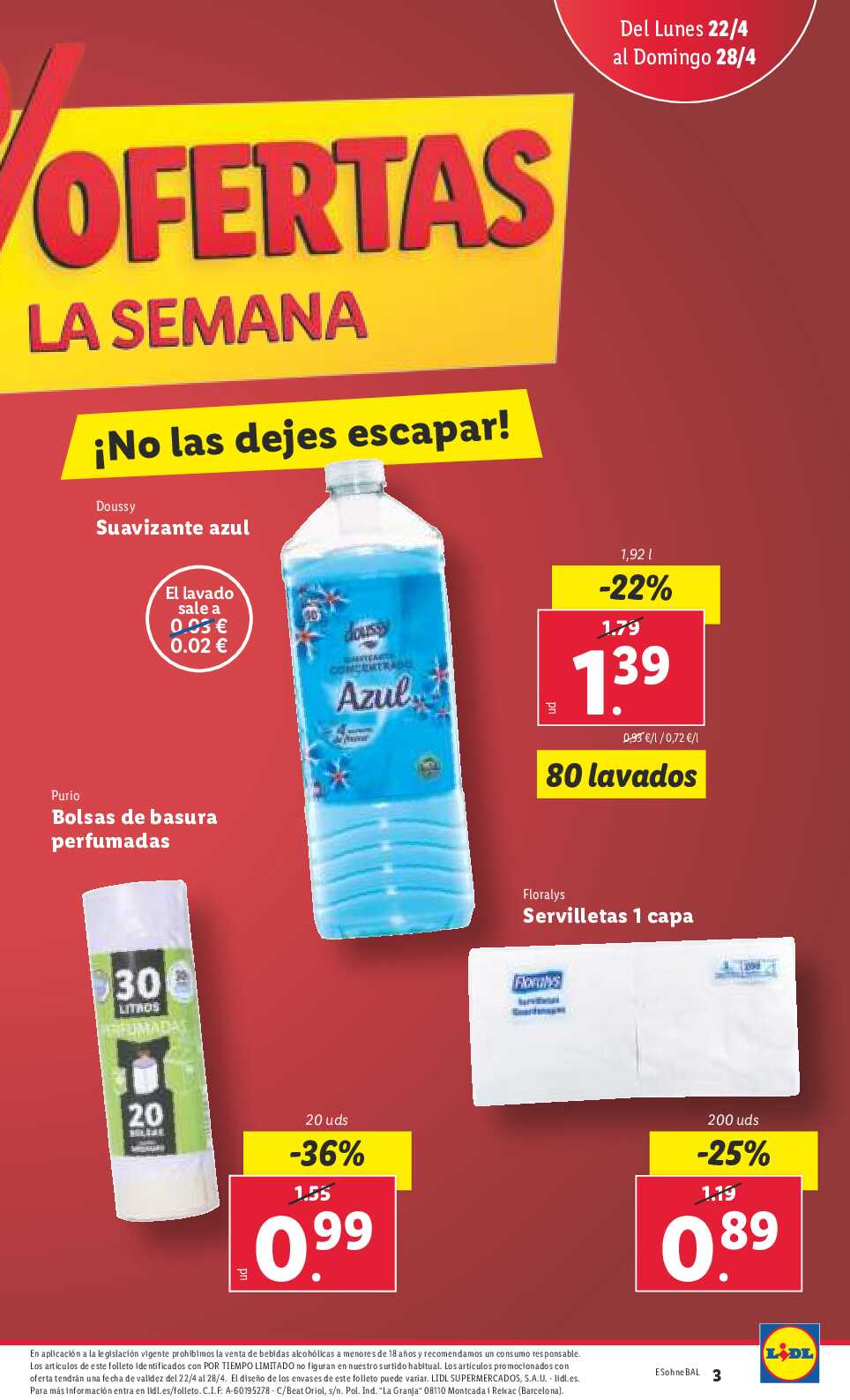 Folleto semanal hogar Lidl. Página 23