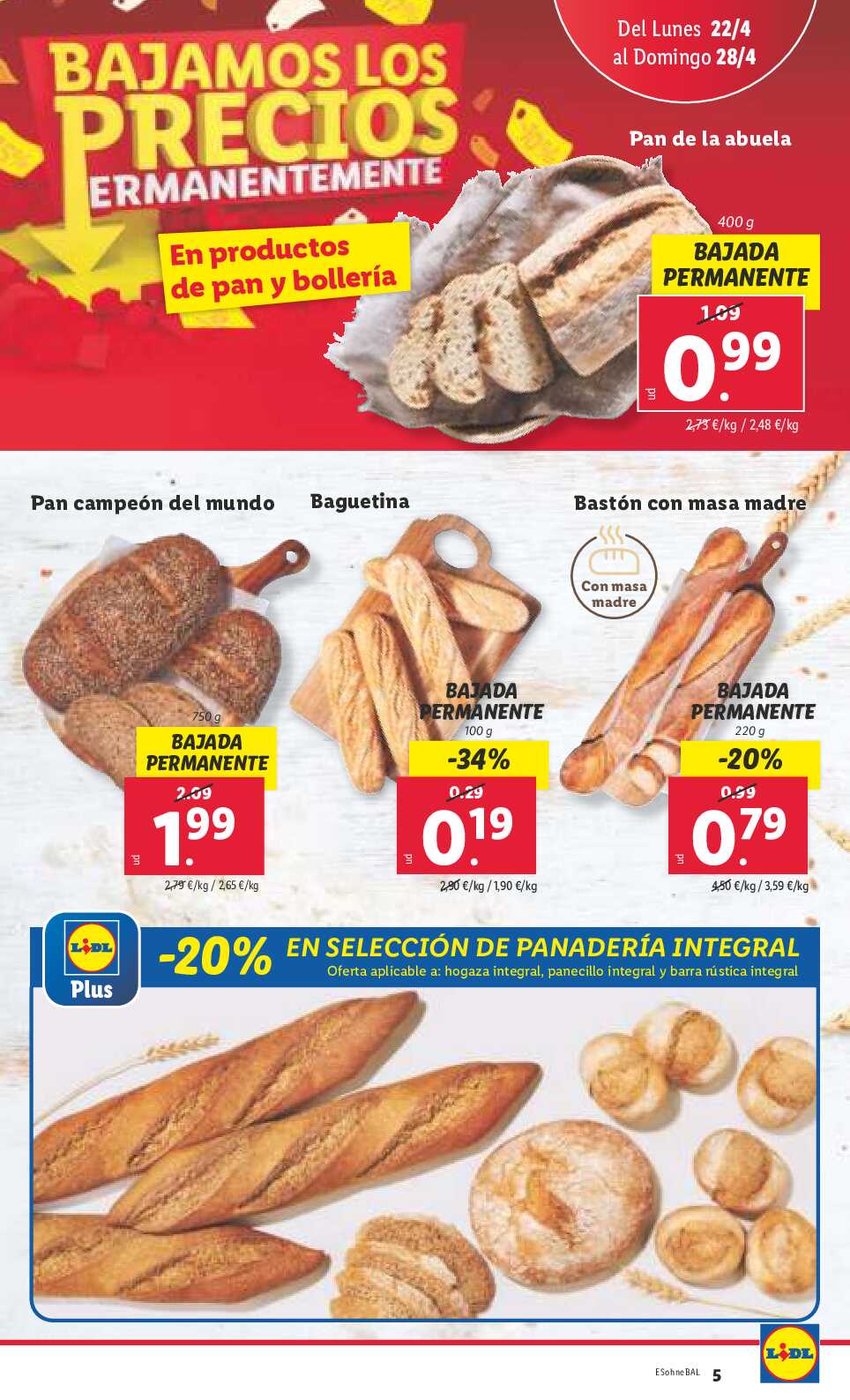 Folleto semanal hogar Lidl. Página 25