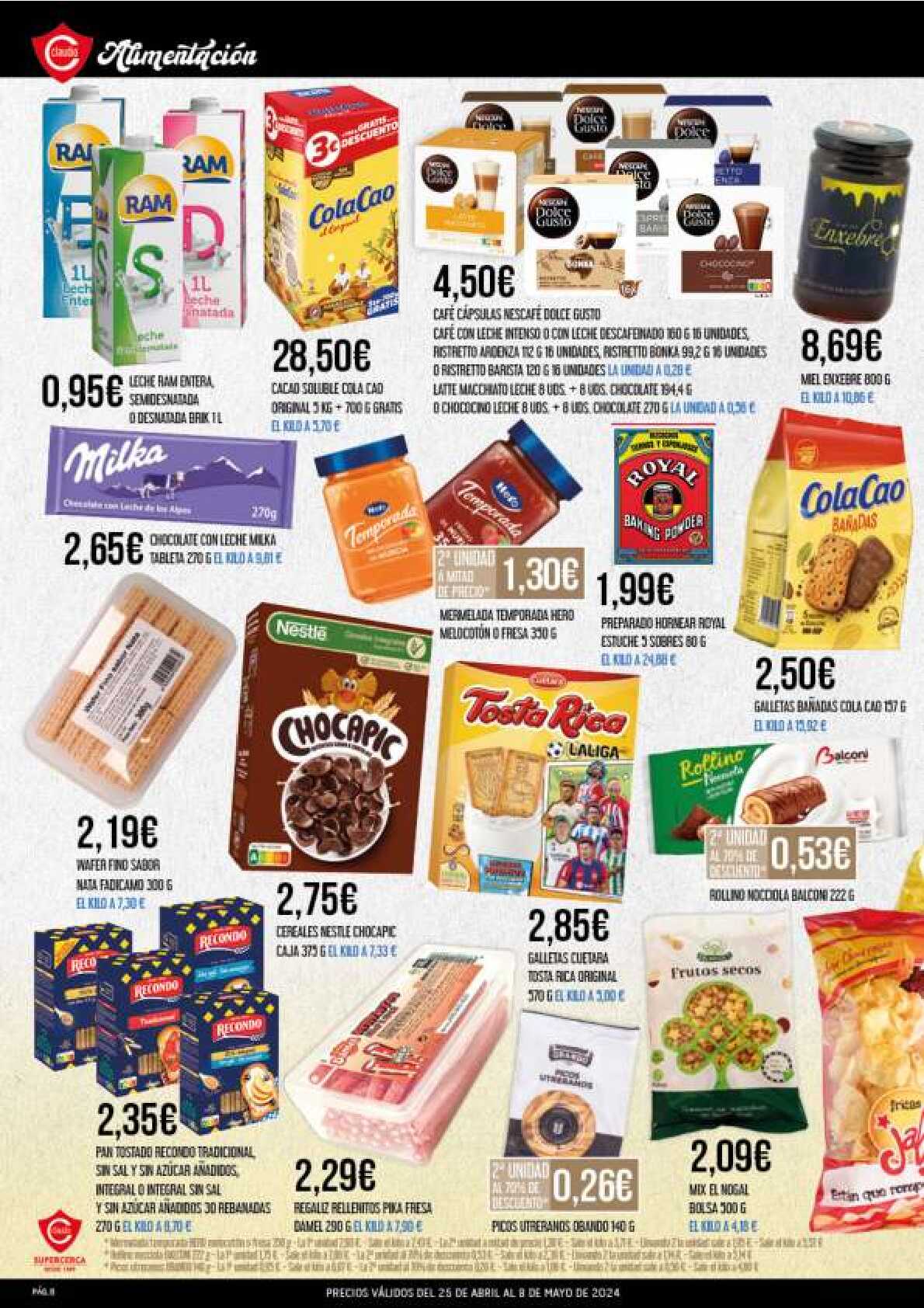 Ofertas quincenales Supermercado Claudio. Página 08