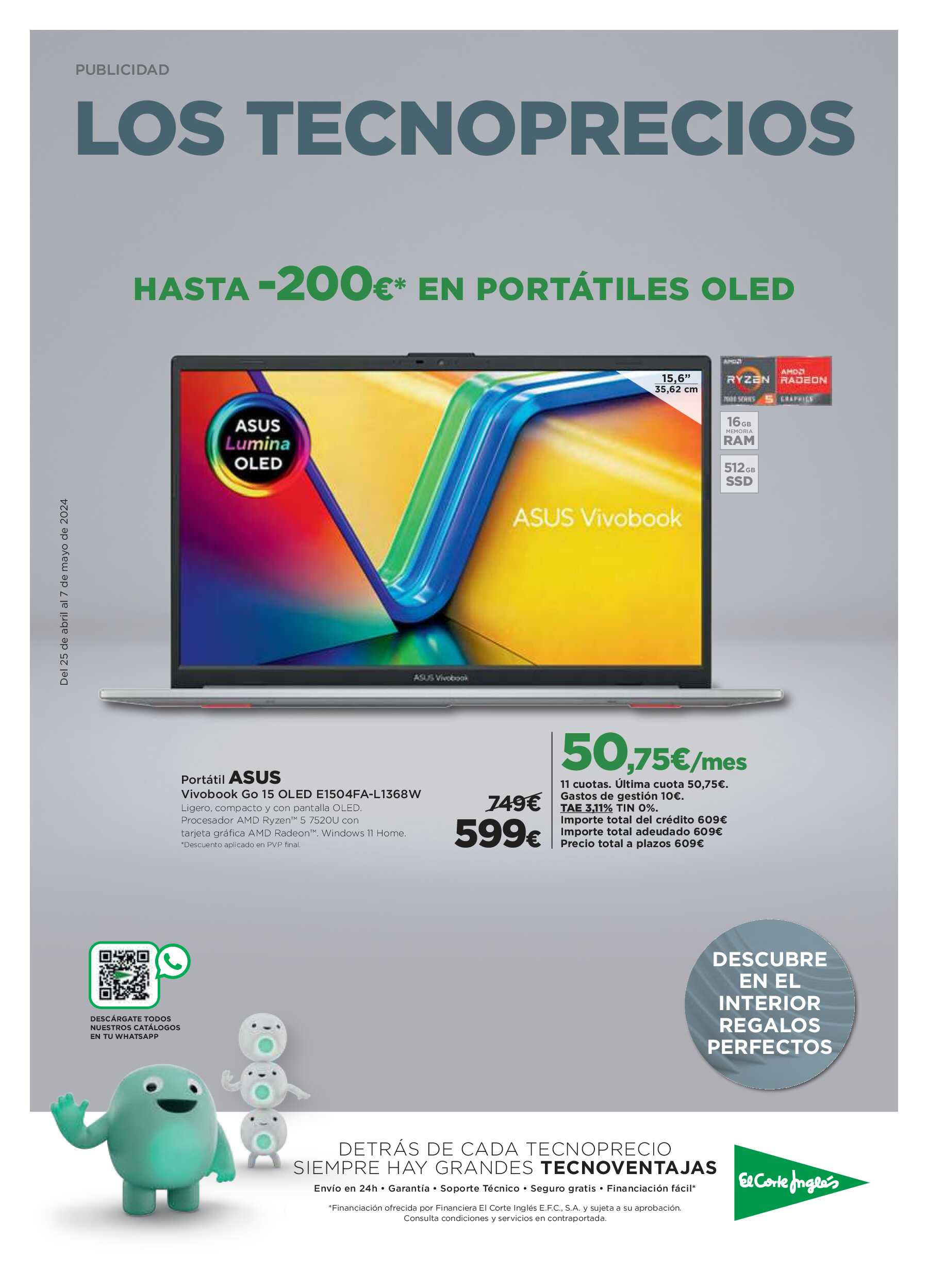 Los tecnoprecios El Corte Inglés. Página 01