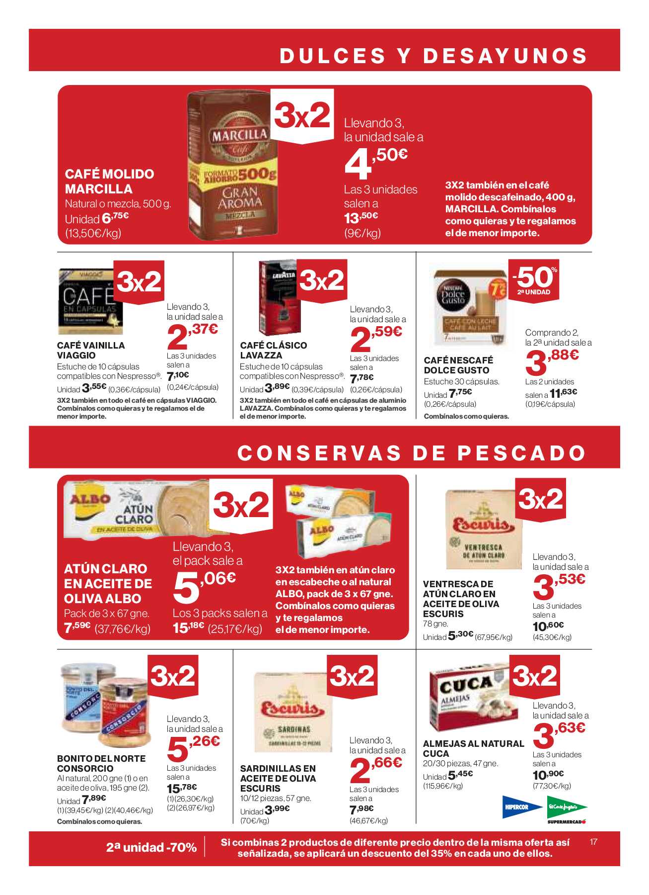 3x2 en miles de productos El Corte Inglés. Página 19