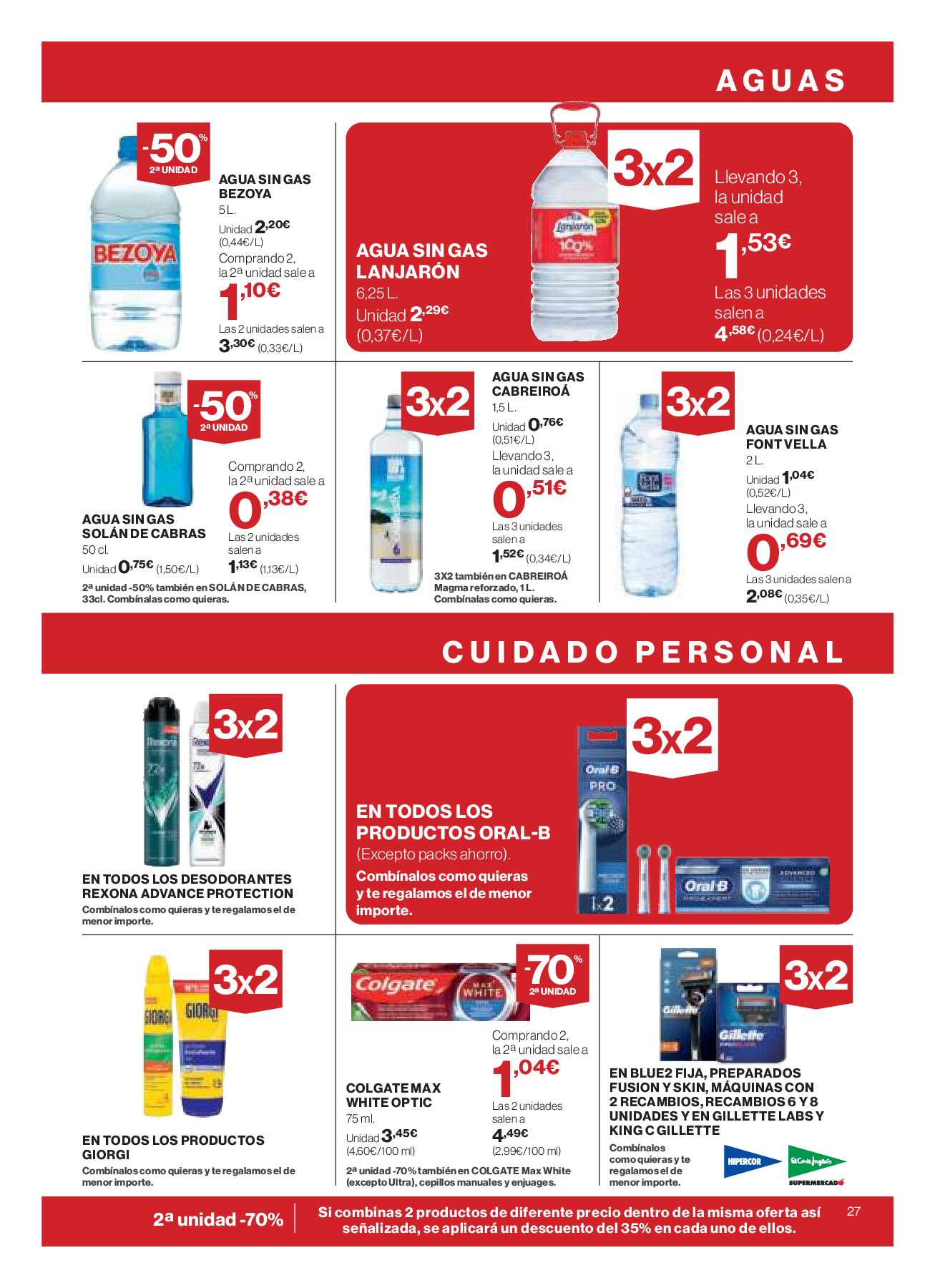 3x2 en miles de productos El Corte Inglés. Página 31