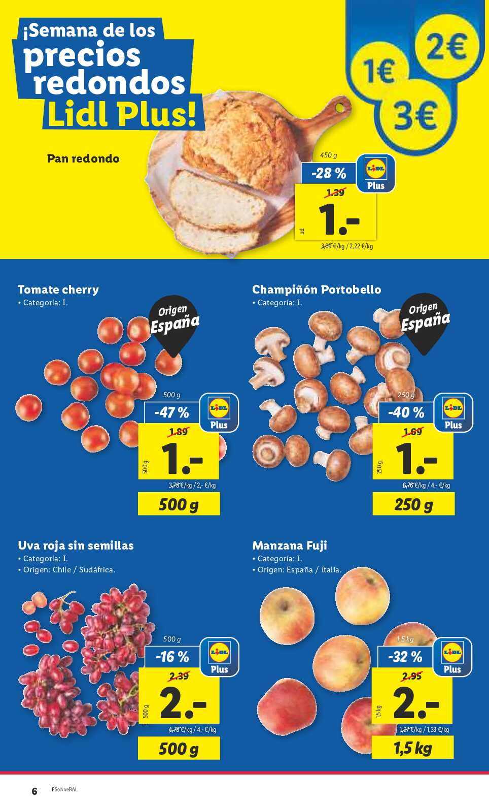 Folleto semanal Lidl. Página 06