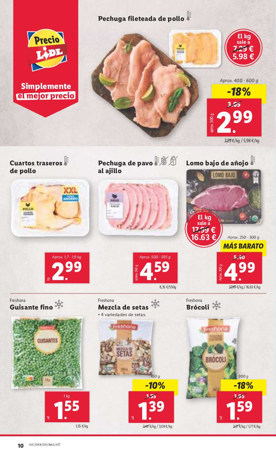 Folleto semanal Lidl. Página 10