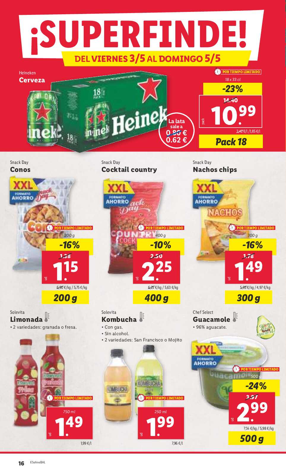 Folleto semanal Lidl. Página 16