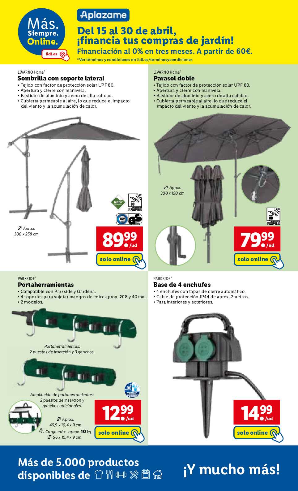 Ofertas de jardín Lidl. Página 12