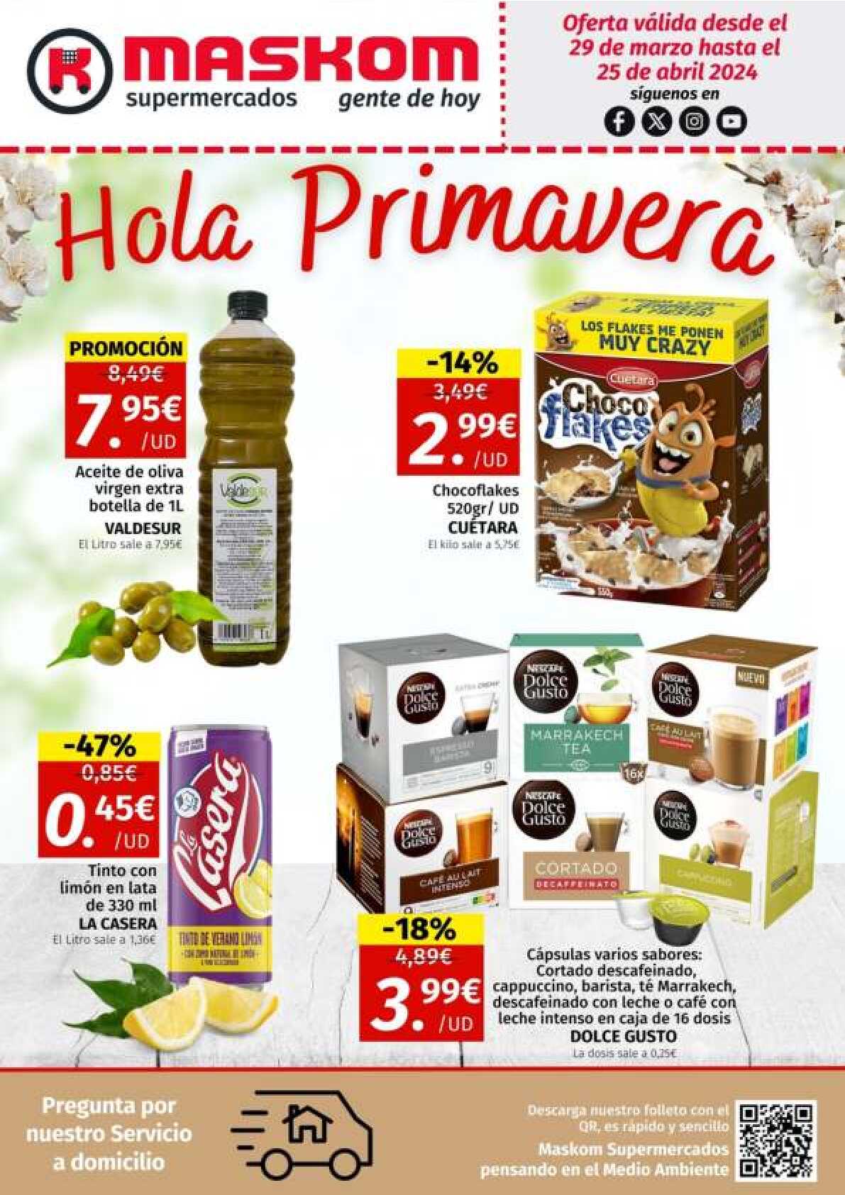 Ofertas de mayo Maskom. Página 01