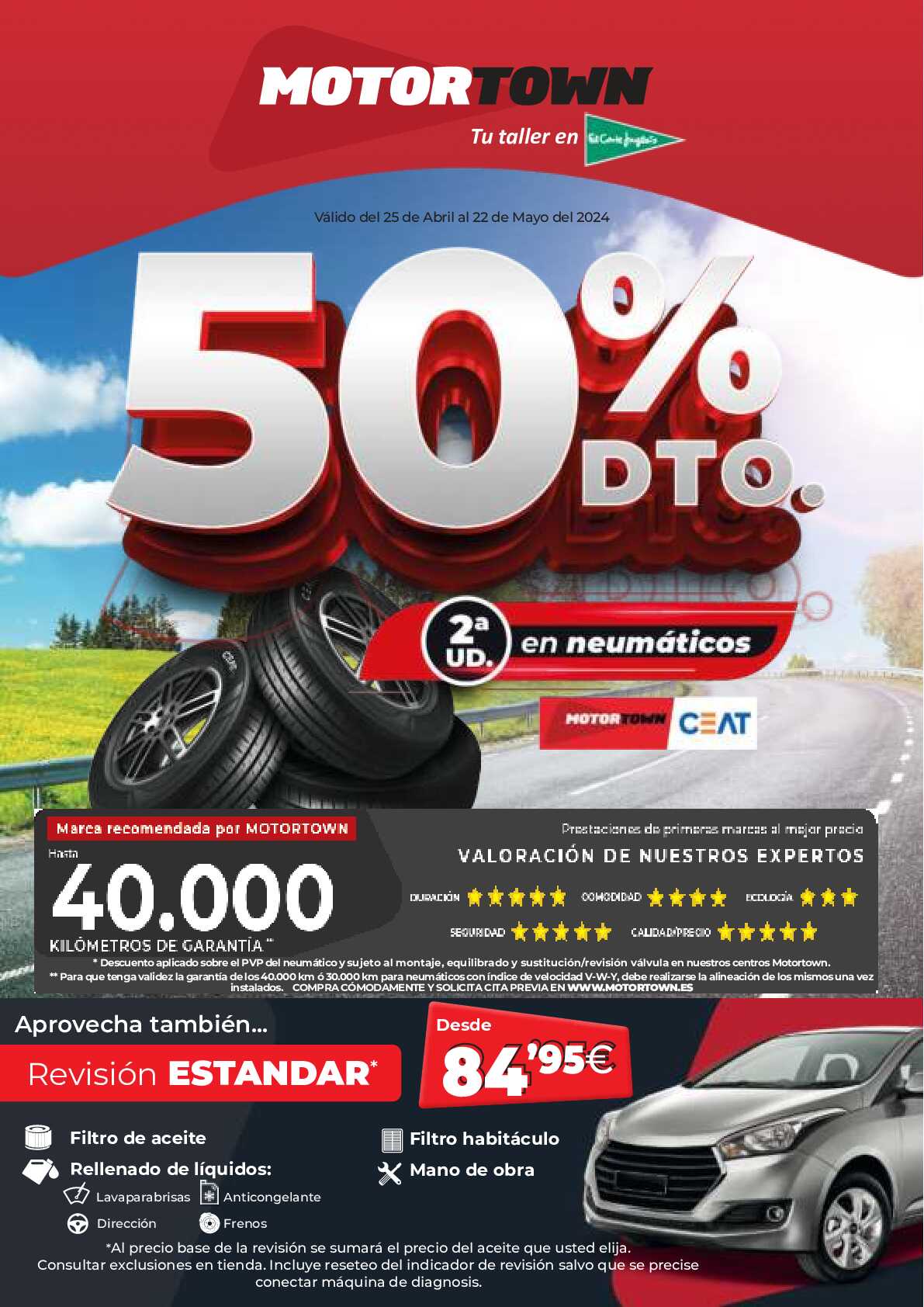 Descuentos hasta 50% Motortown. Página 01